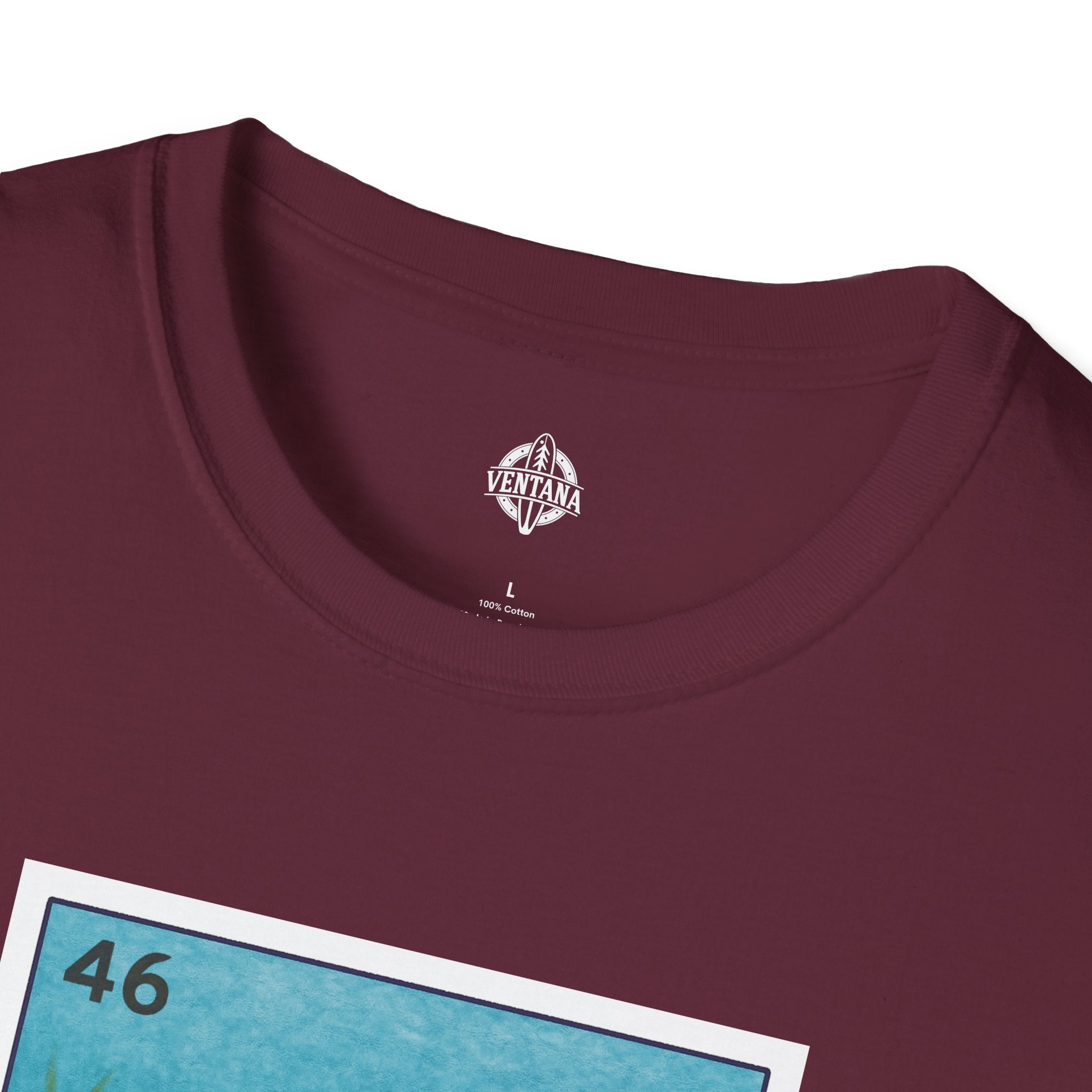 Turtle Lotería Unisex - Soft Style U.S. Cotton T-Shirt (La Tortuga)