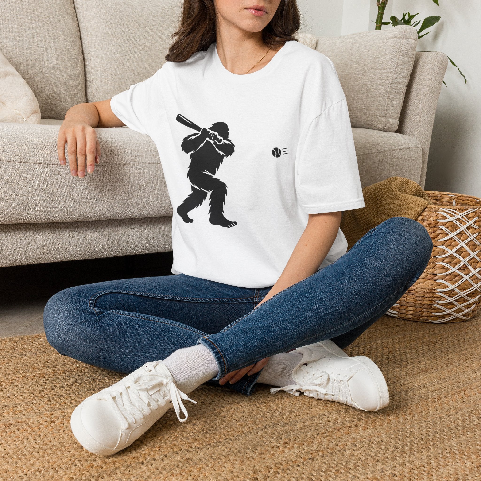 Ventana Sluggersquatch Unisex - U.S. Cotton T-Shirt