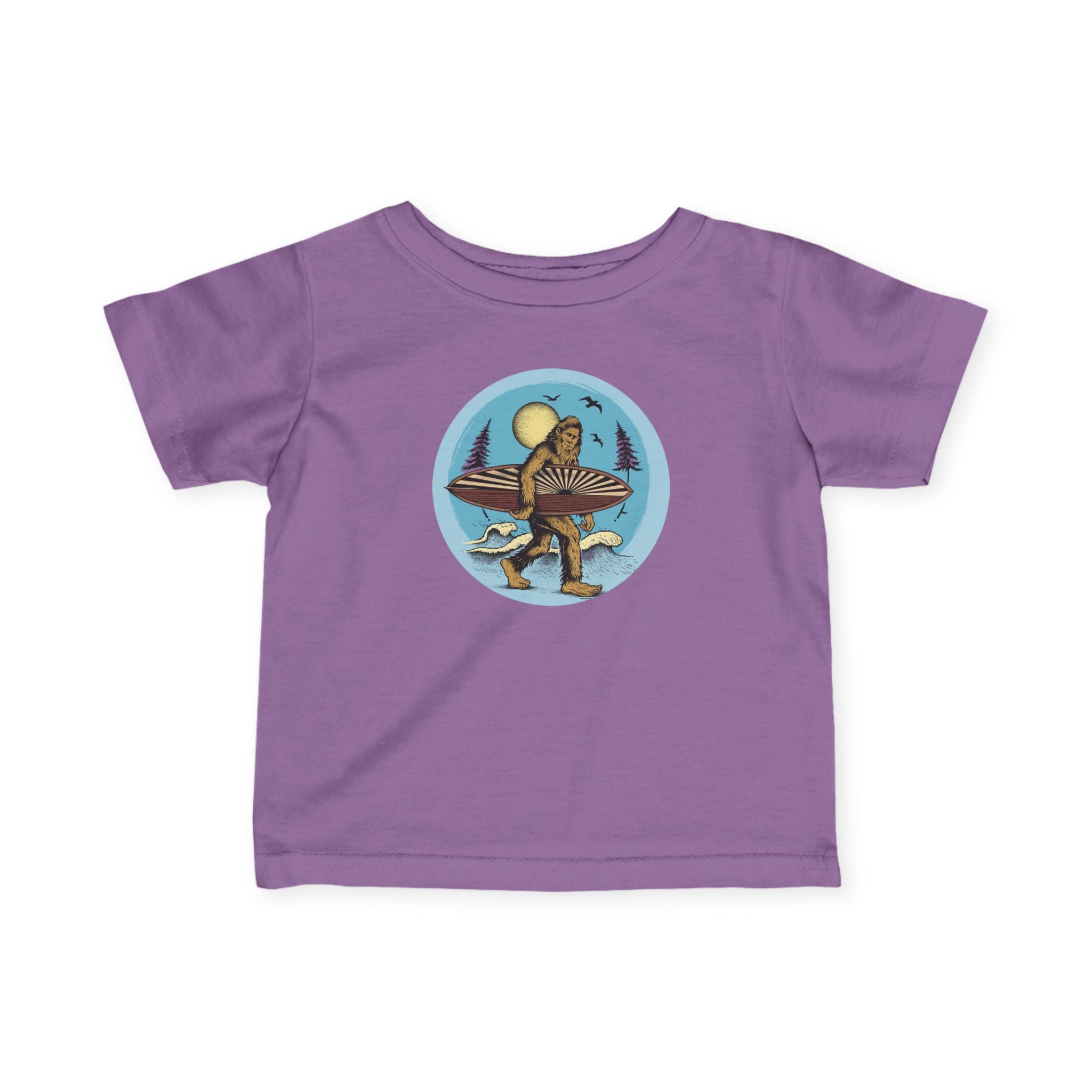 Ventana Surfsquatch by Thiago Bianchini infant cotton t-shirt image 14