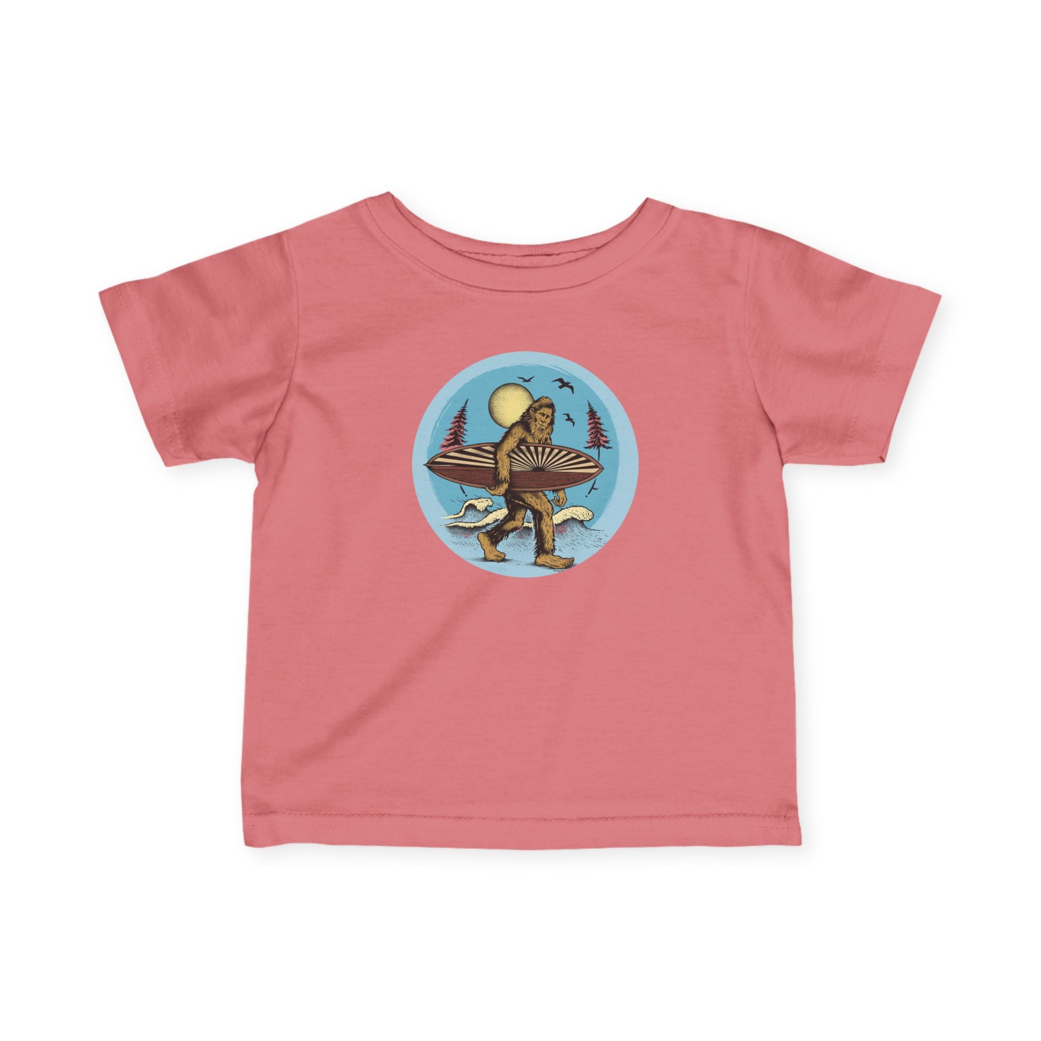 Ventana Surfsquatch by Thiago Bianchini infant cotton t-shirt image 17