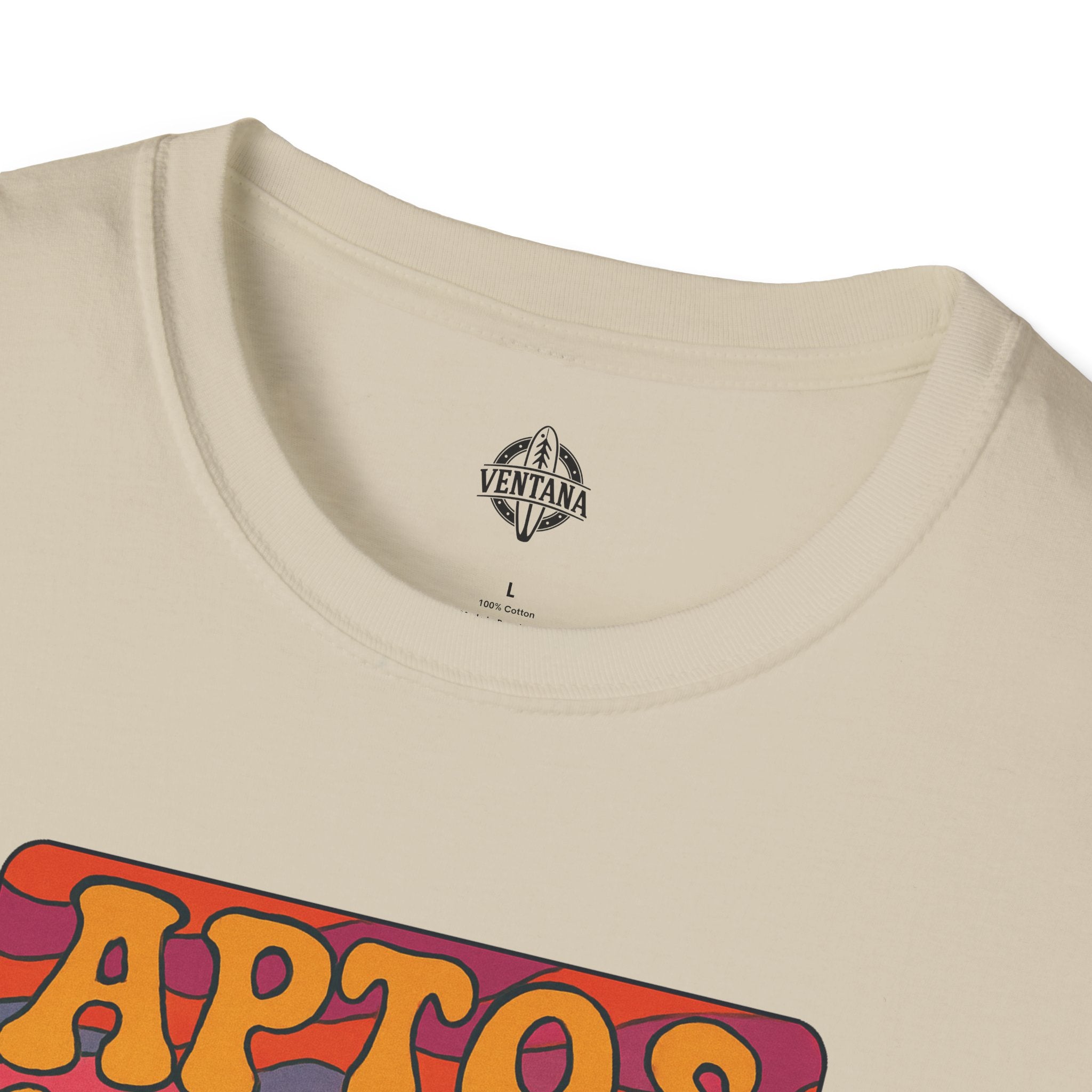 Aptos California Psychedelic Unisex - U.S. Cotton T-Shirt