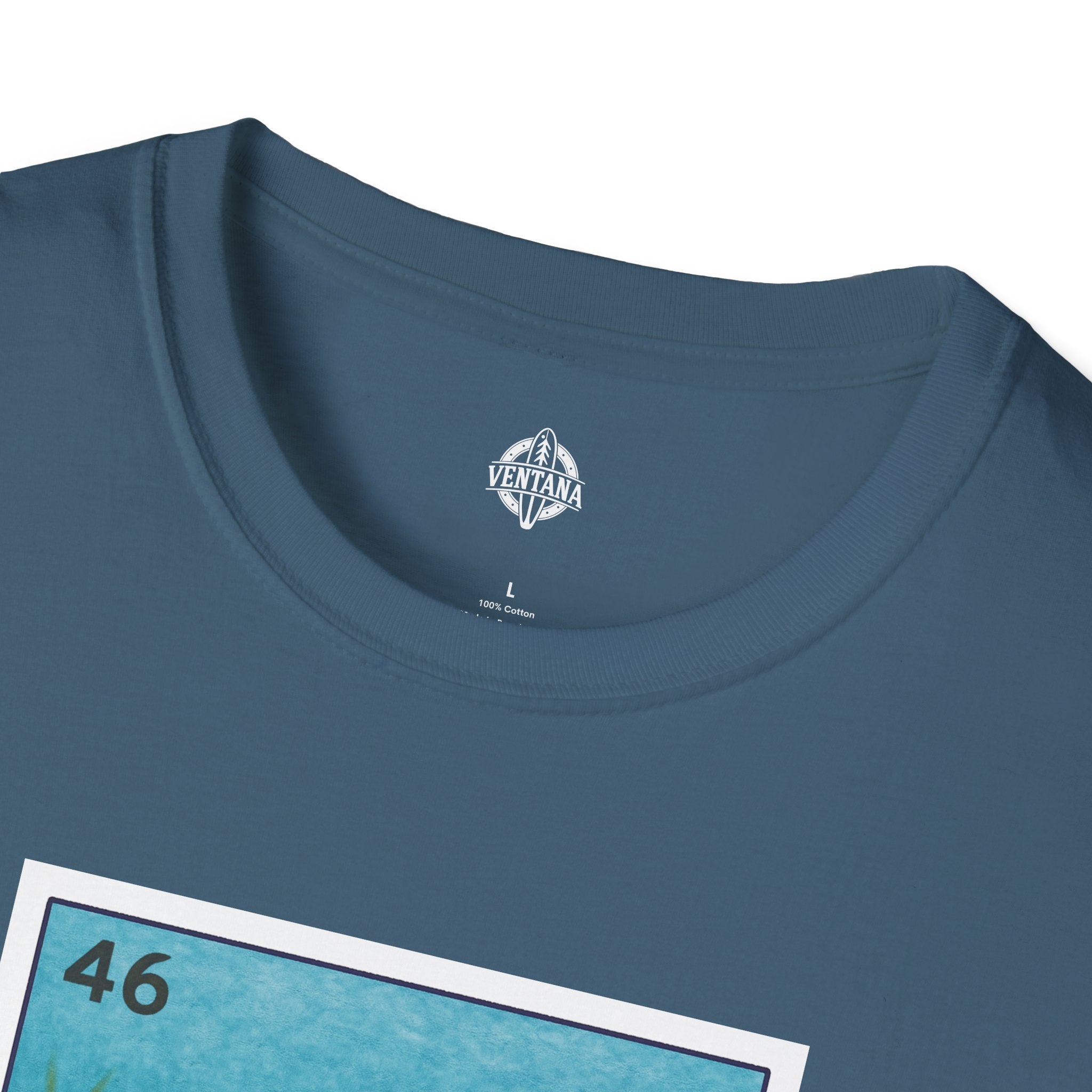 Turtle Lotería Unisex - Soft Style U.S. Cotton T-Shirt (La Tortuga)