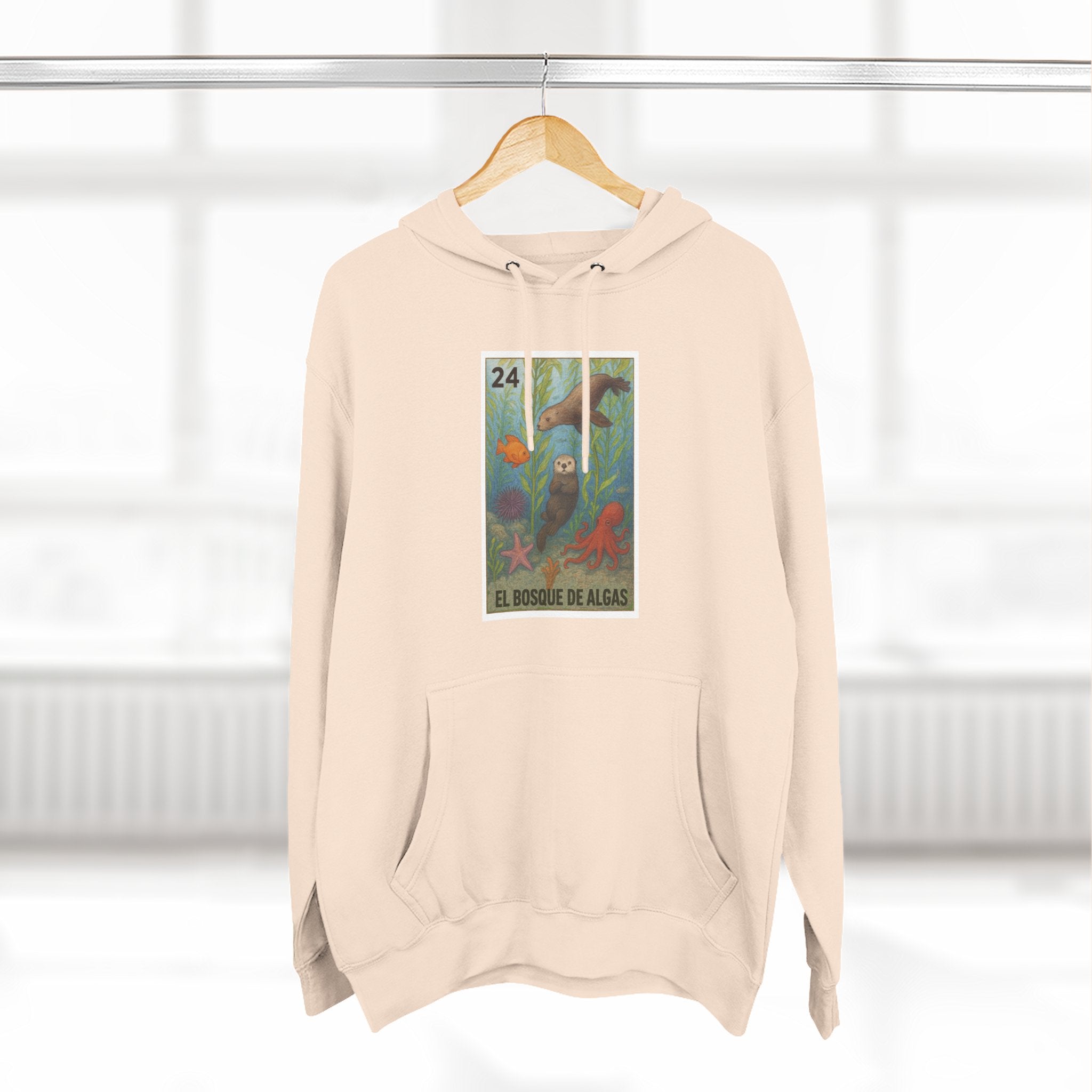 Kelp Forest Lotería Fleece Hoodie