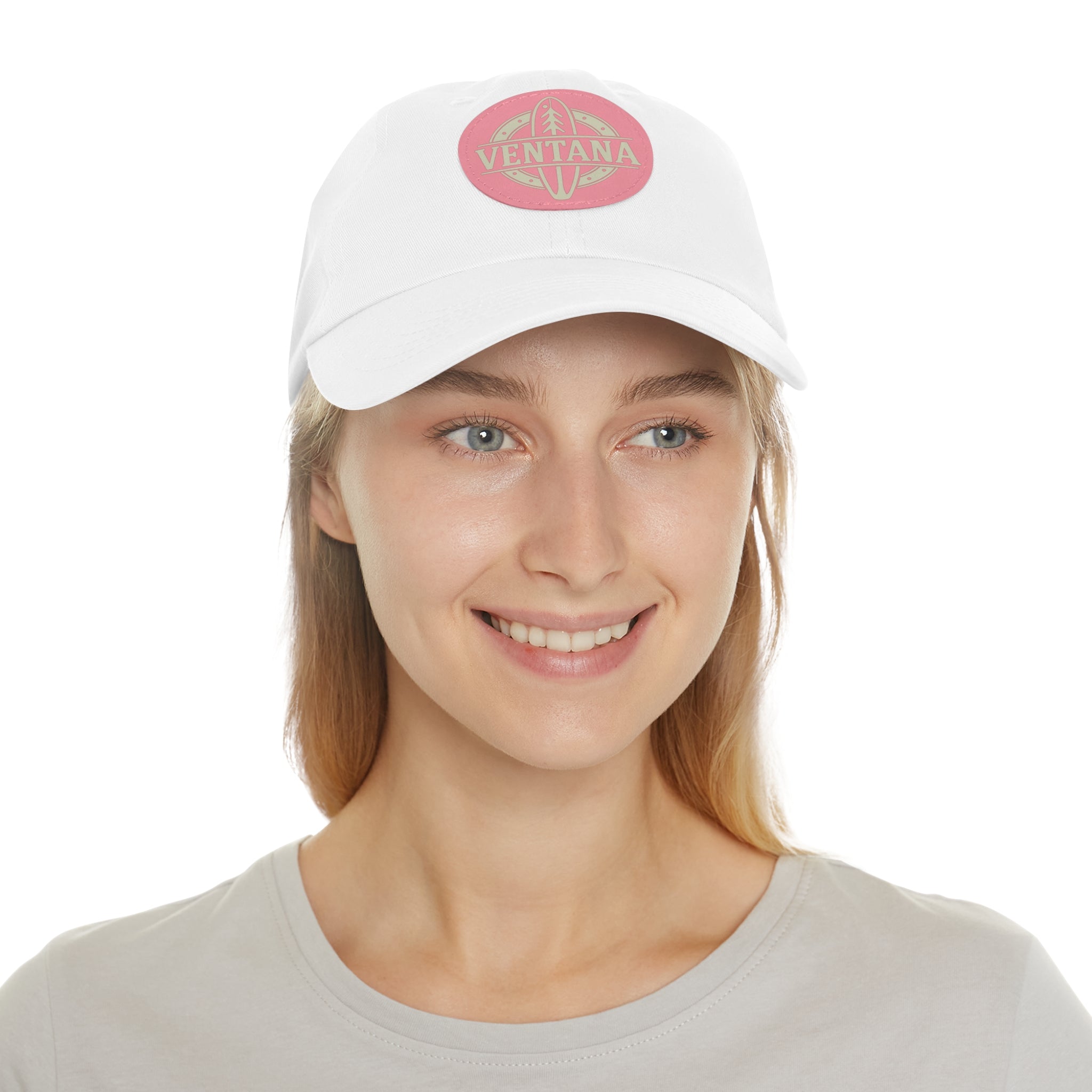 Ventana Treefish Logo Vegan Leather Patch Hat