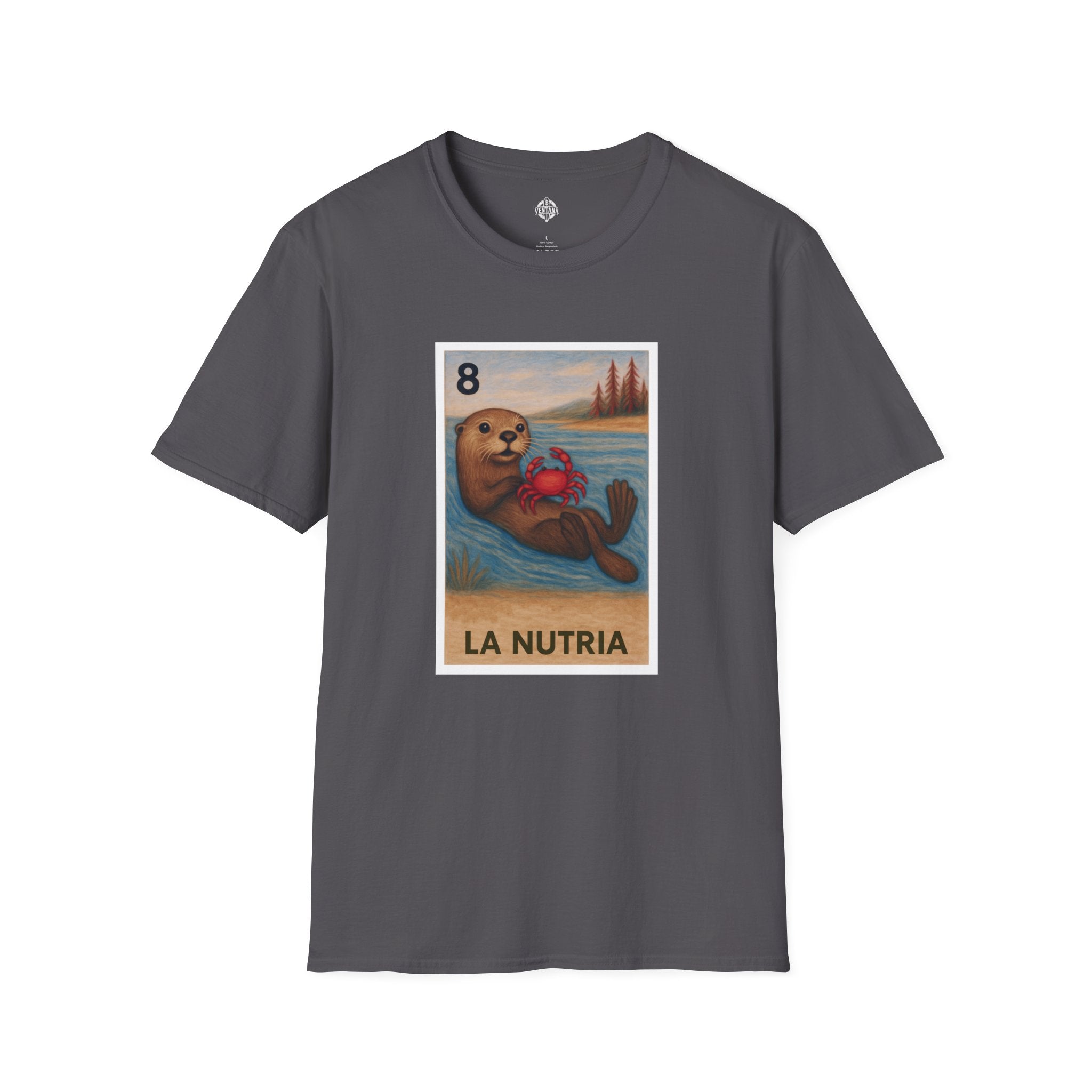 Sea Otter Lotería cotton t-shirt image 12