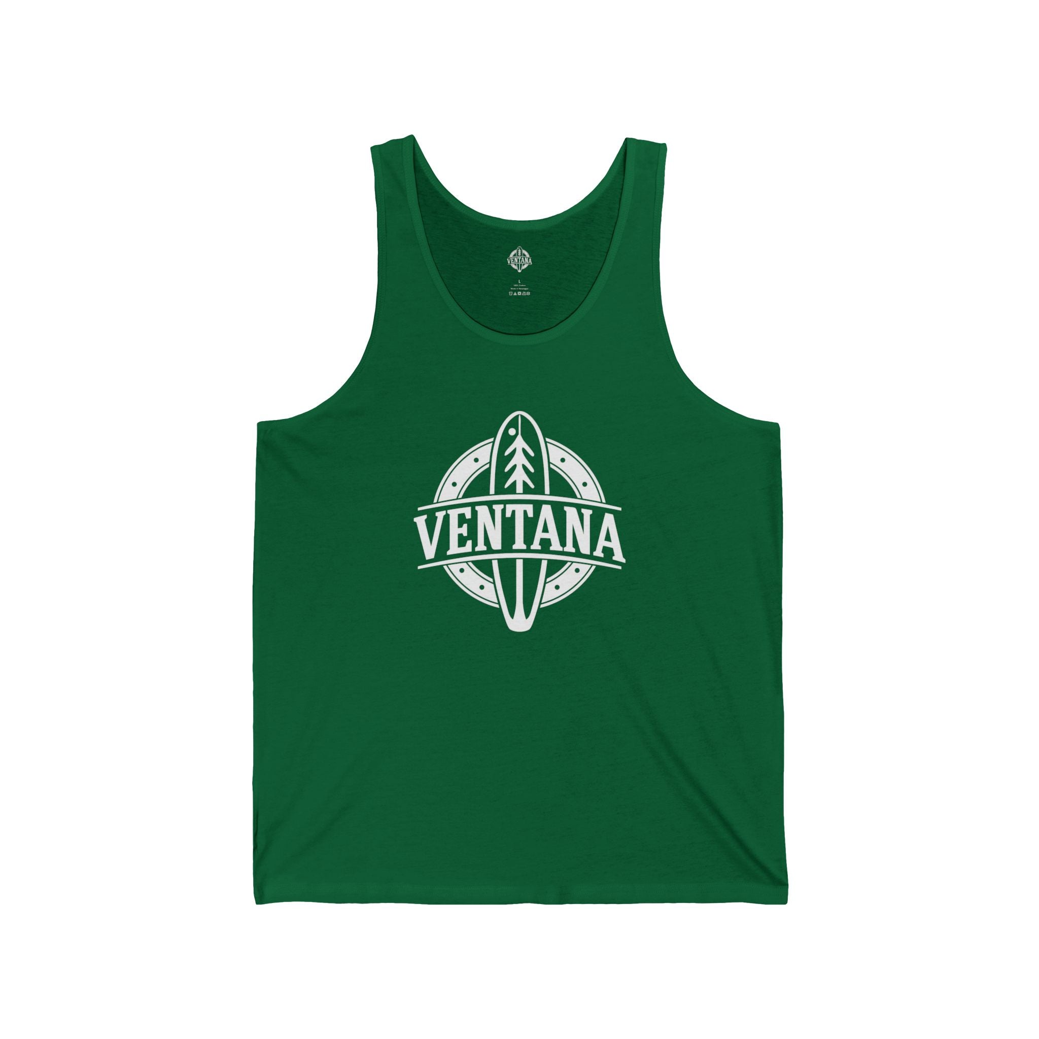 Ventana Psychedelic Treefish Logo jersey tank top image 8