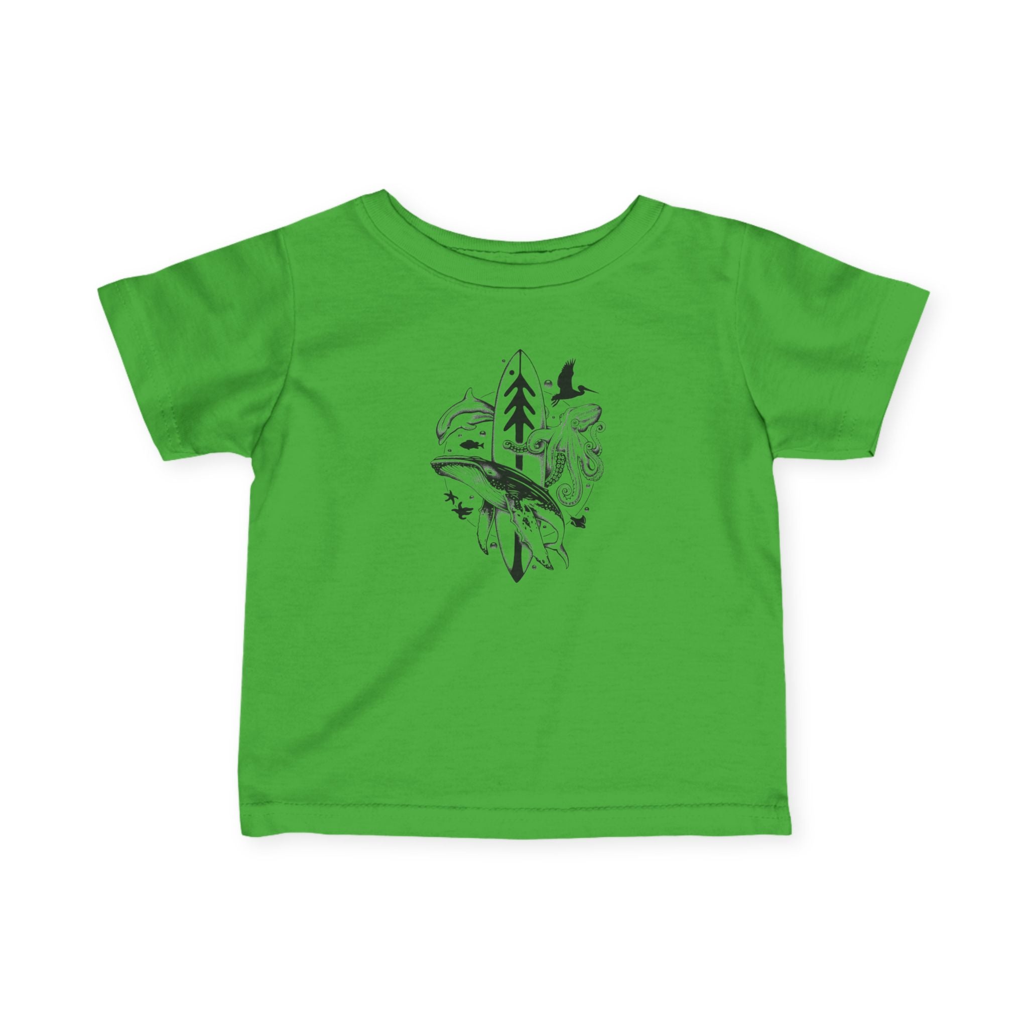 Ventana Monterey Bay by Thiago Bianchini infant cotton t-shirt image 7