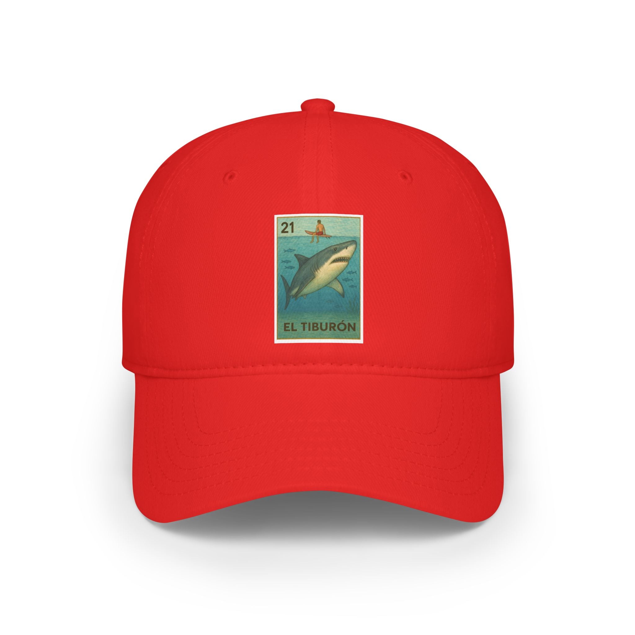 Shark Lotería baseball cap image 7