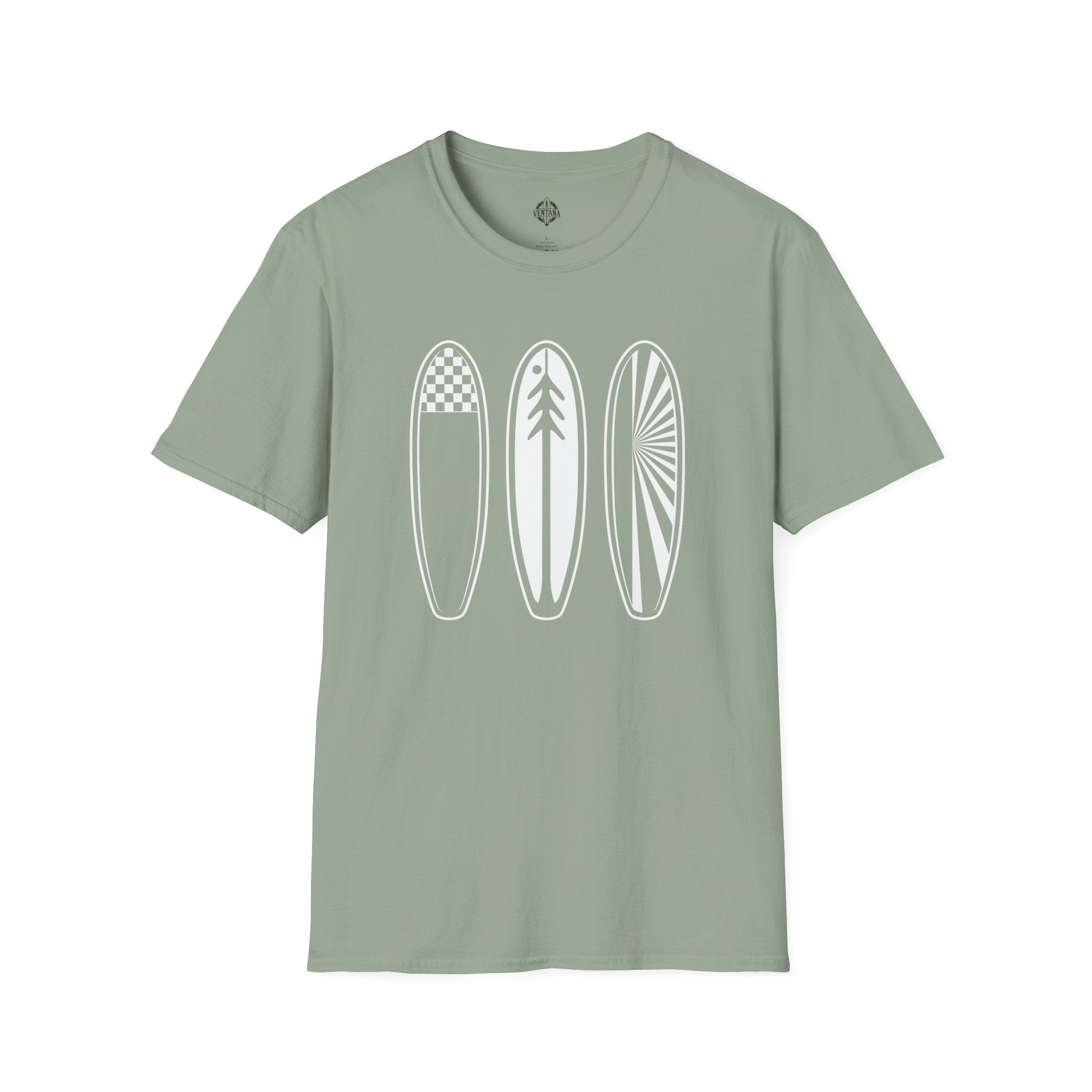 Ventana Three Board Unisex - Soft Style U.S. Cotton T-Shirt