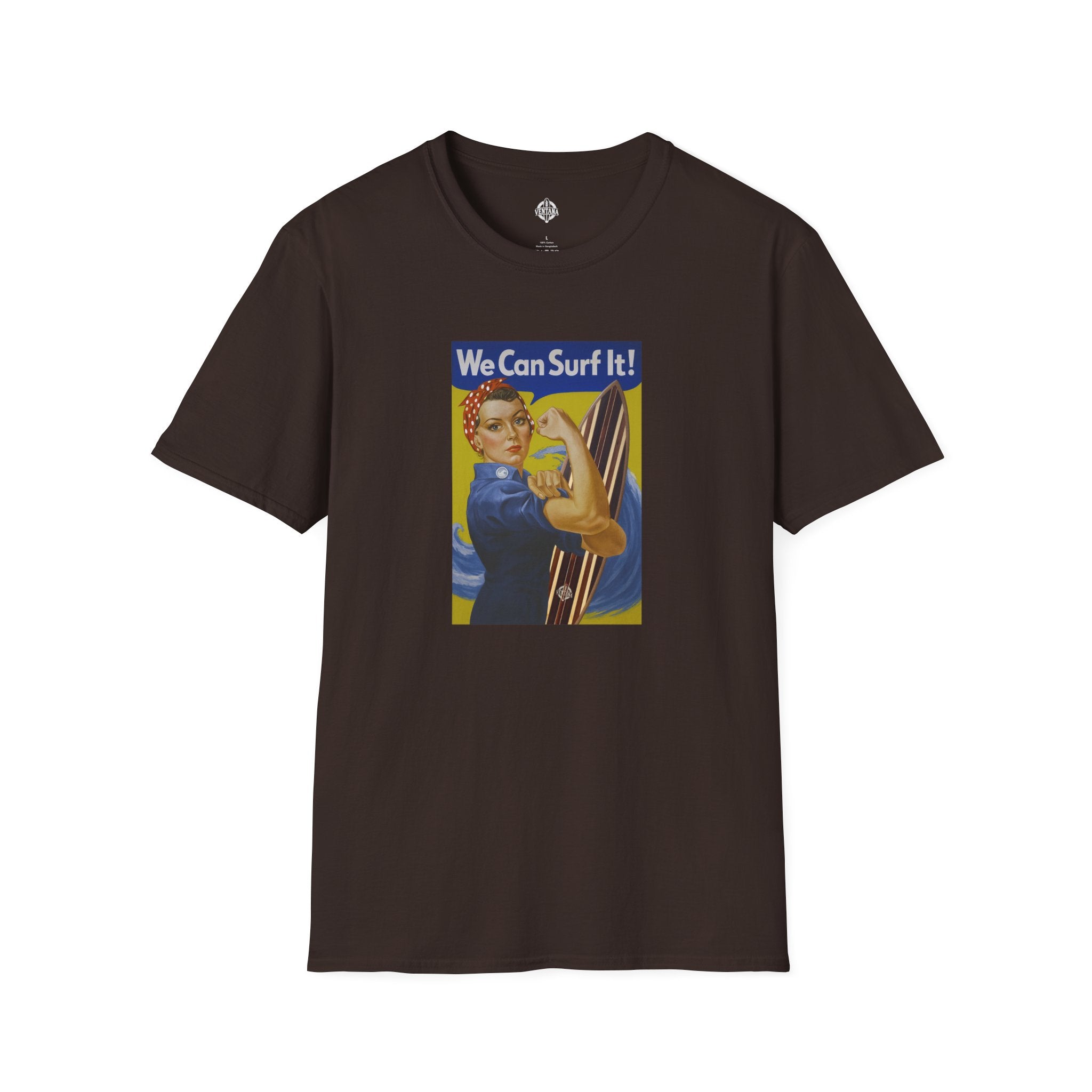 Rosie the Surfer cotton t-shirt image 8