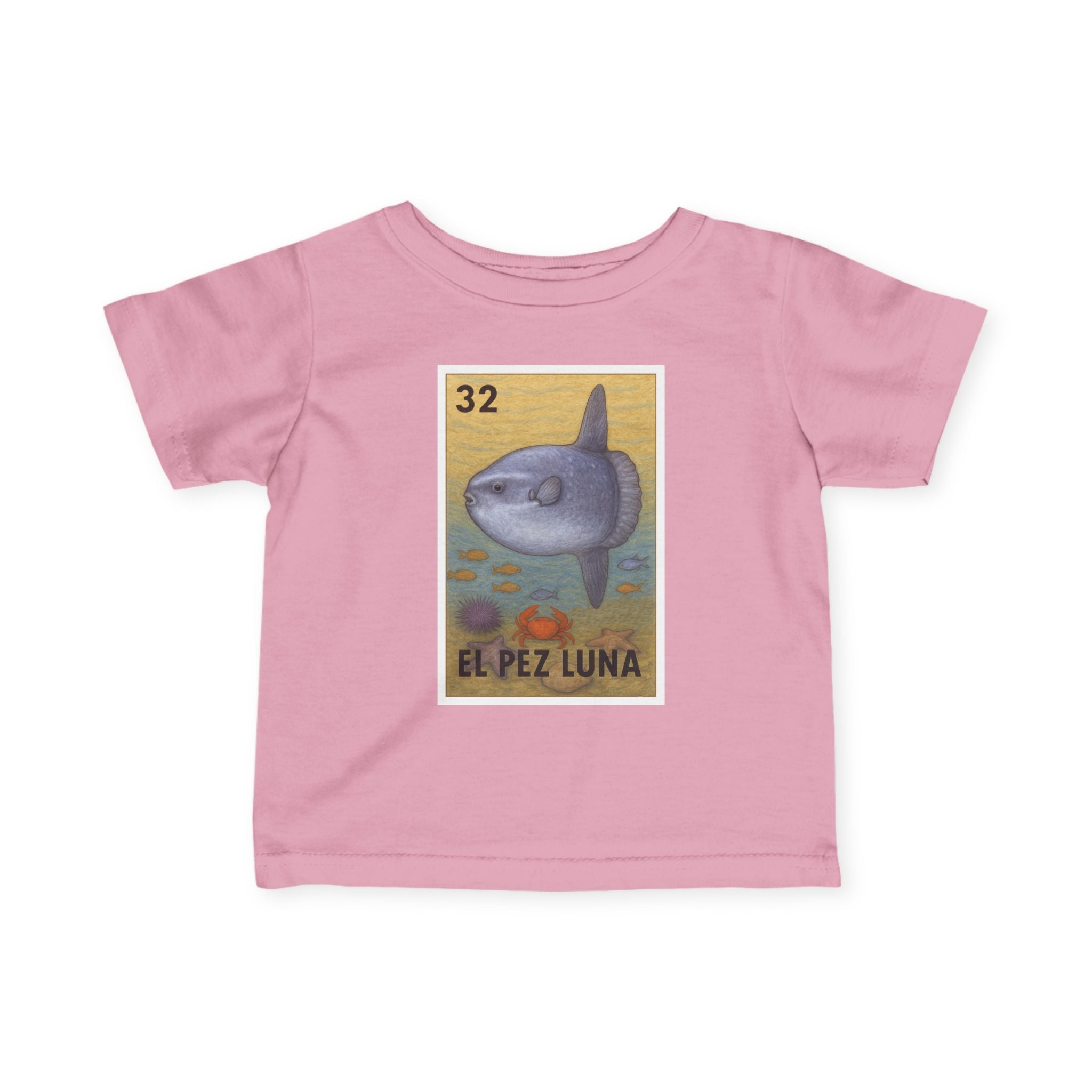 Sunfish Lotería - Infant 100% Cotton T-Shirt (El Pez Luna)
