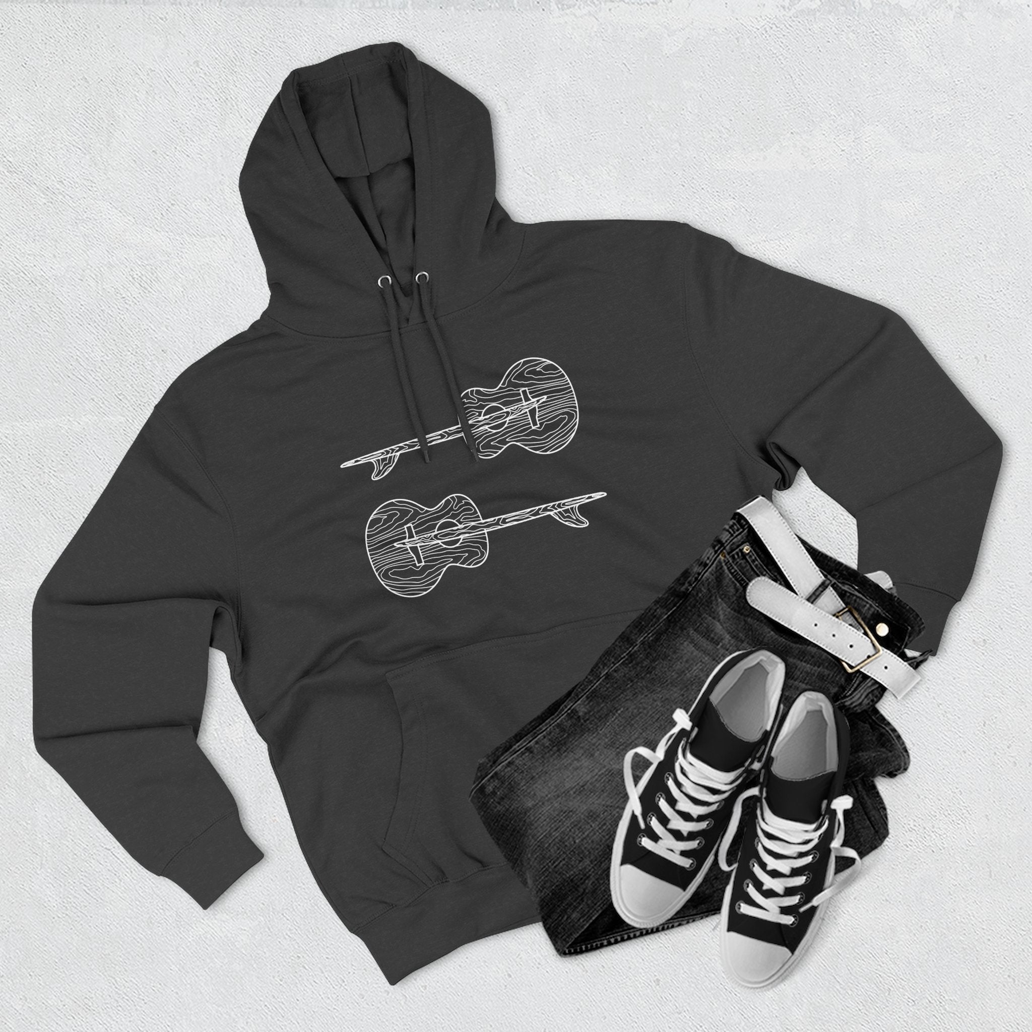 Ventana Santa Cruz Guitar Collab Fleece Hoodie
