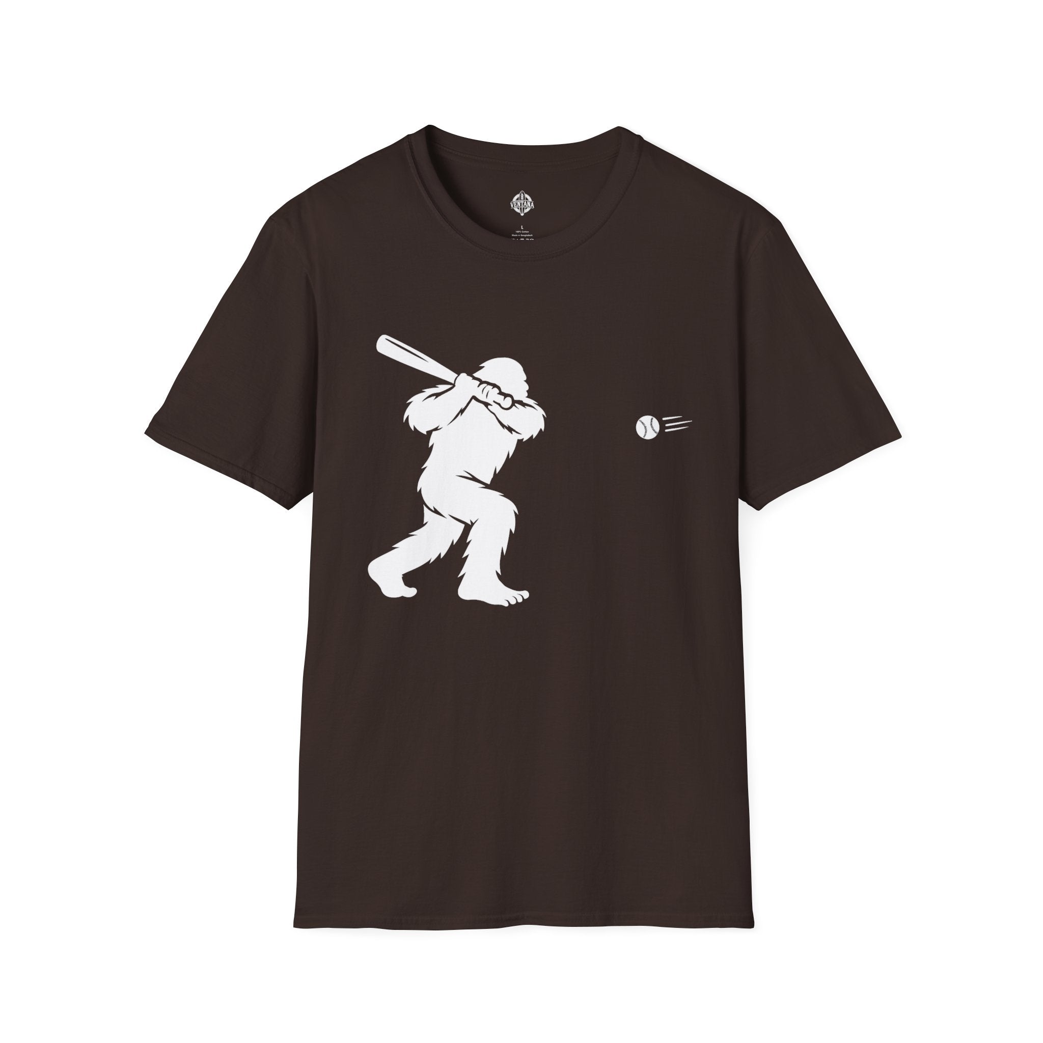 Ventana Sluggersquatch Unisex - U.S. Cotton T-Shirt