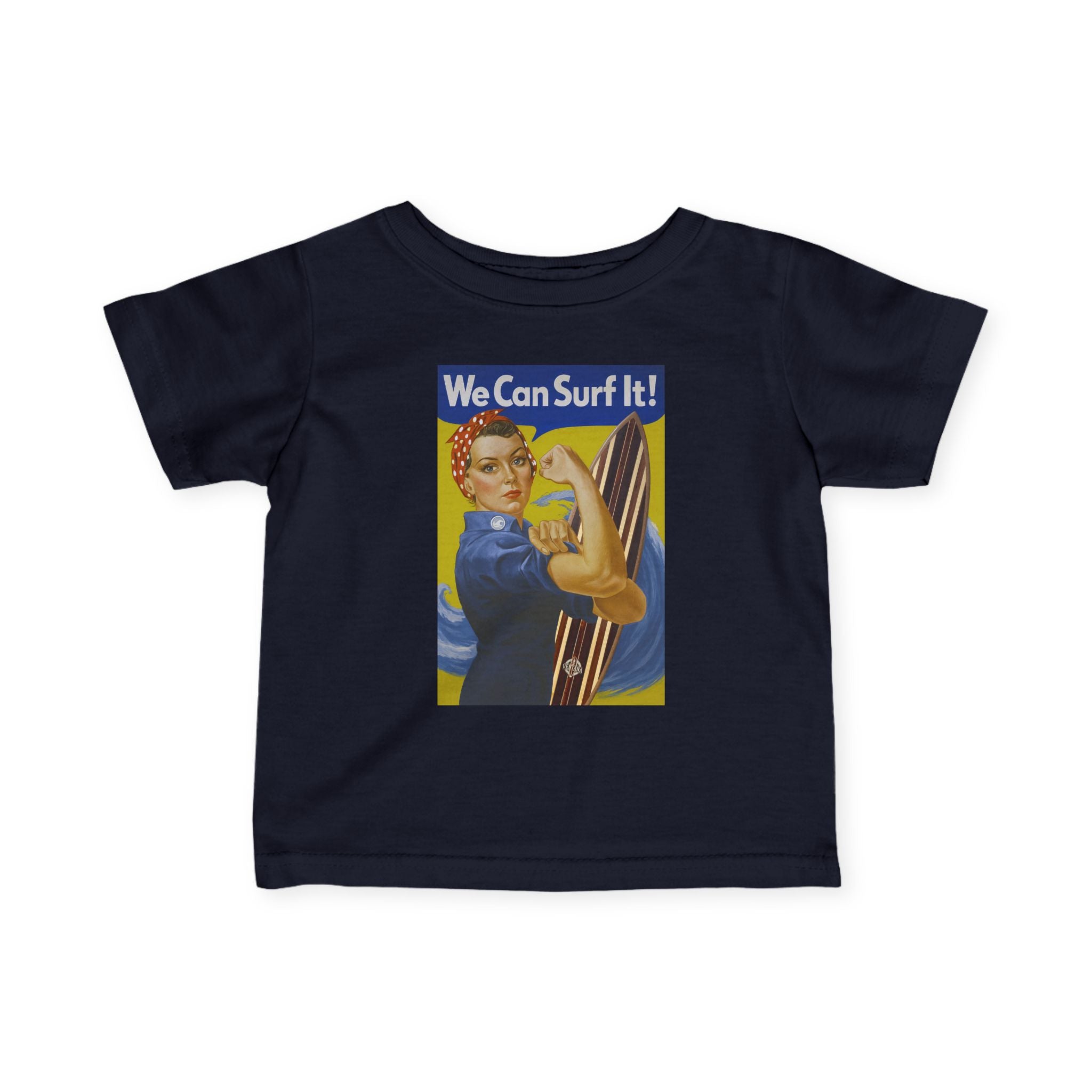 Rosie the Surfer infant cotton t-shirt image 3