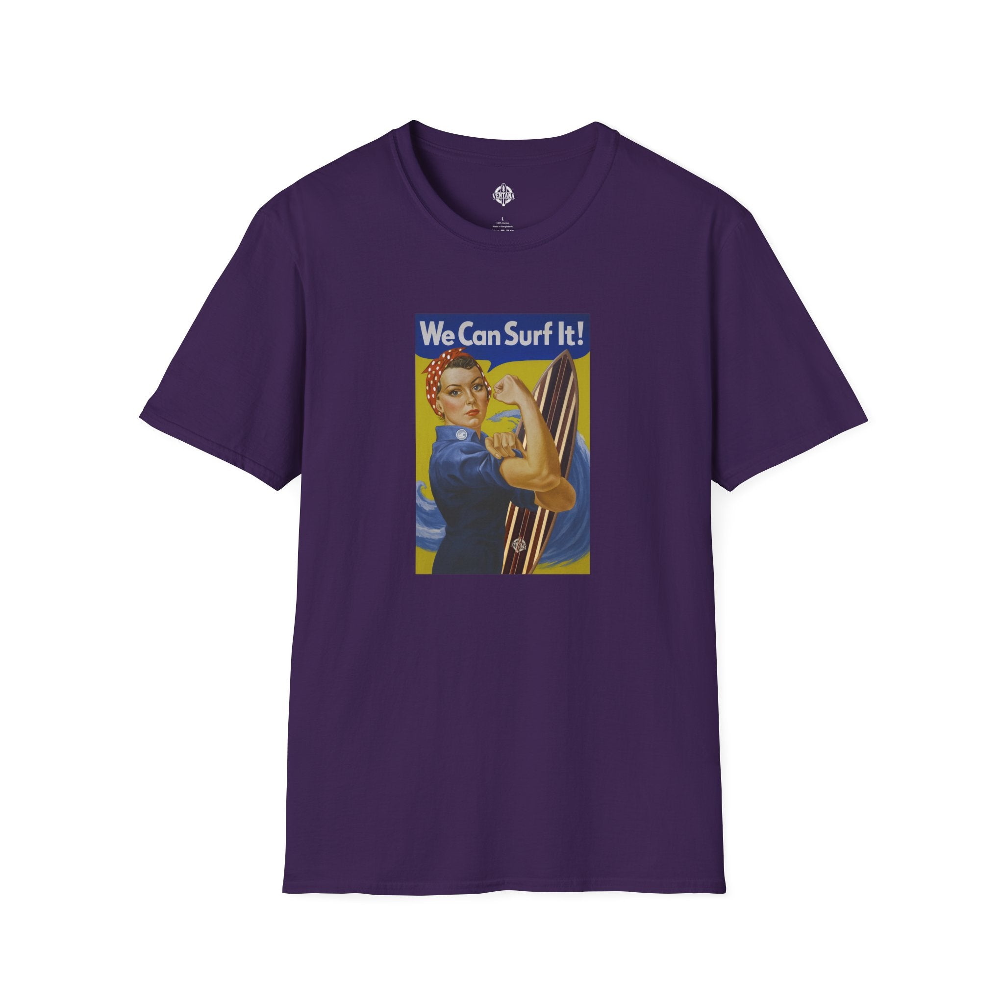 Rosie the Surfer cotton t-shirt image 14