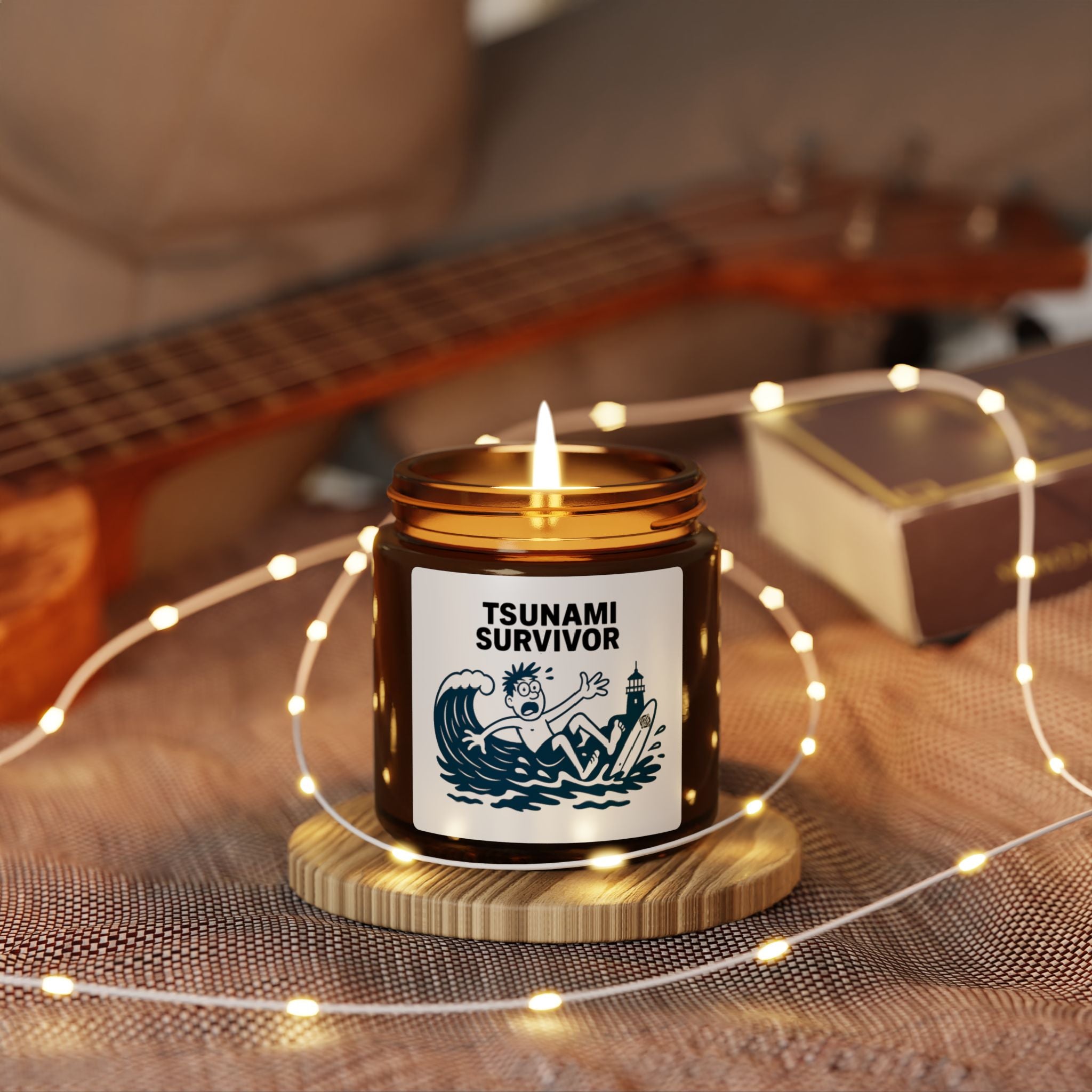 Tsunami Survivor - Scented Soy Candle