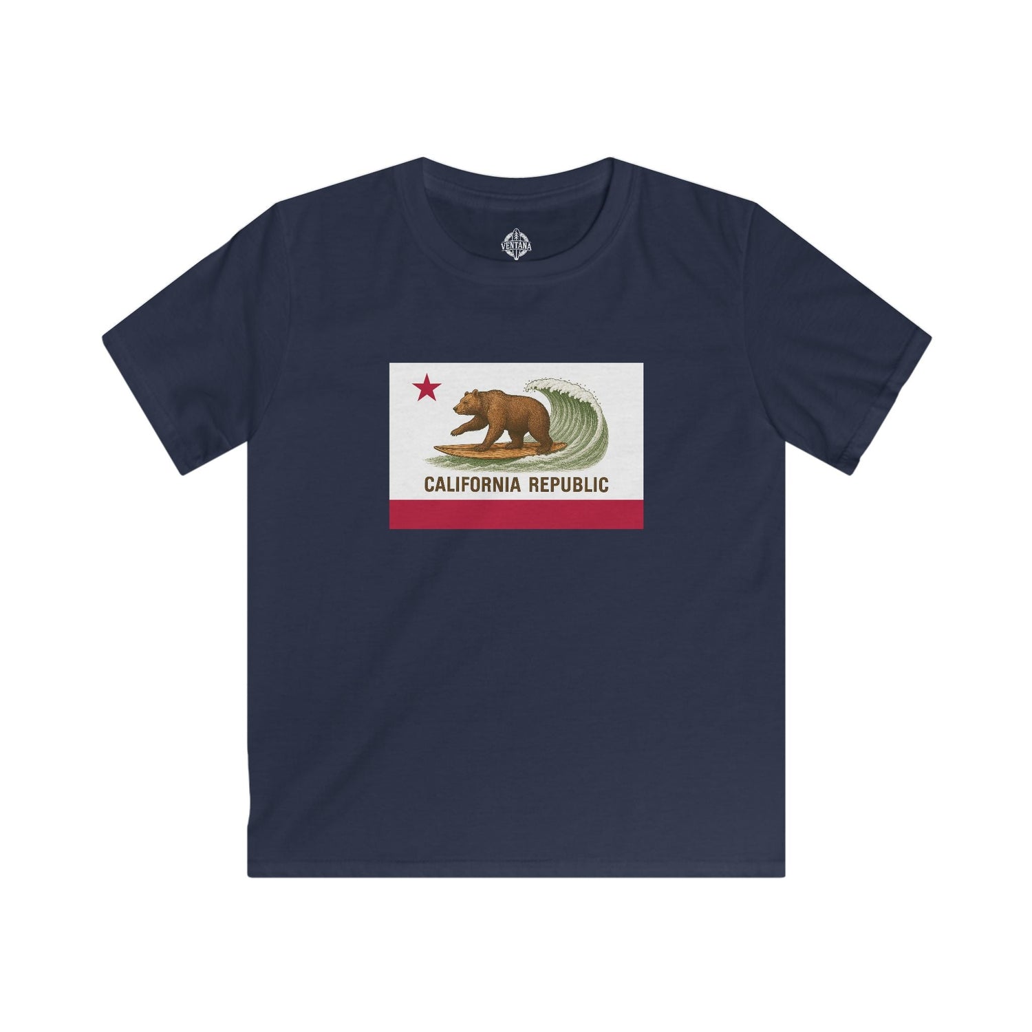 California Surfing Grizzly Bear