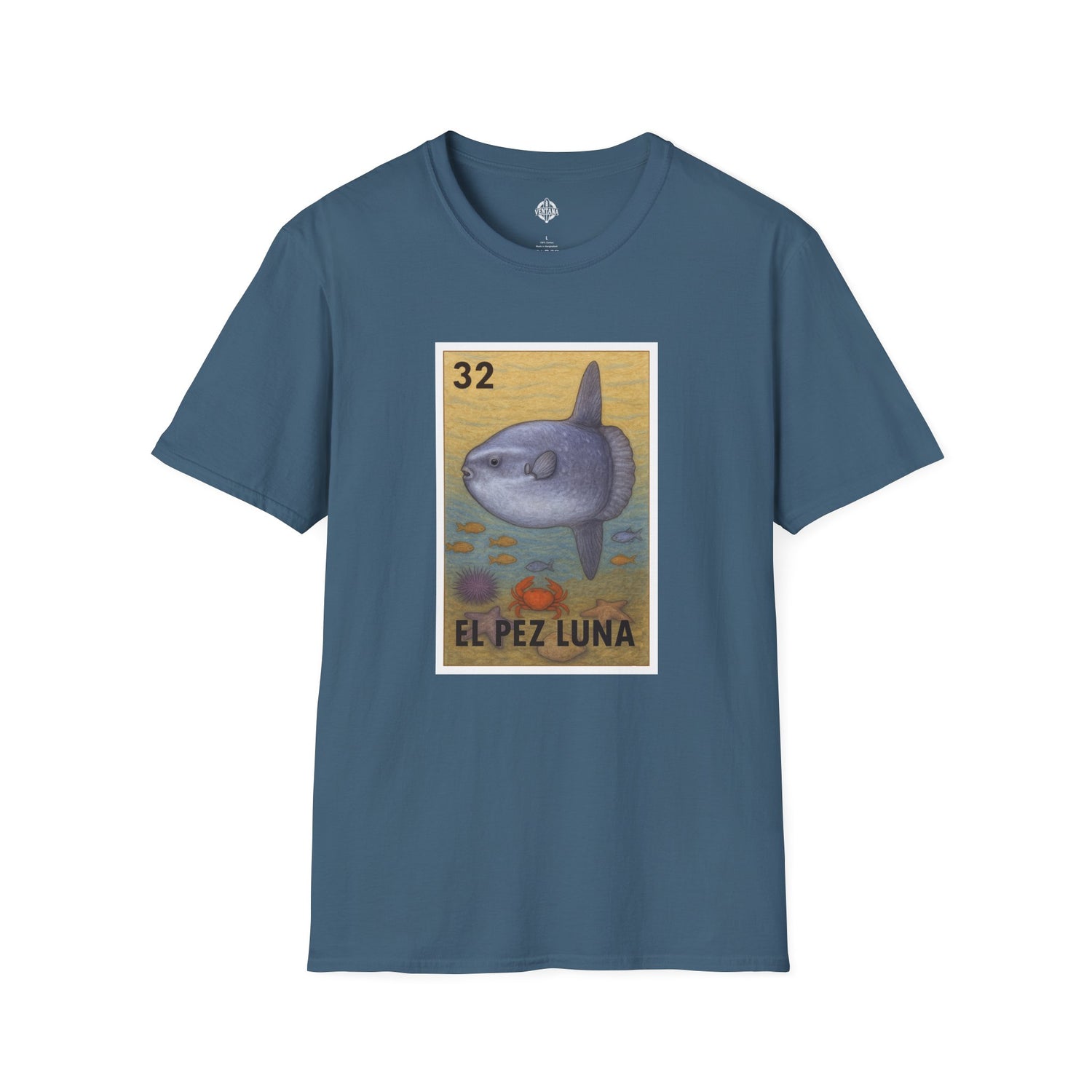 Sunfish Lotería cotton t-shirt image 3