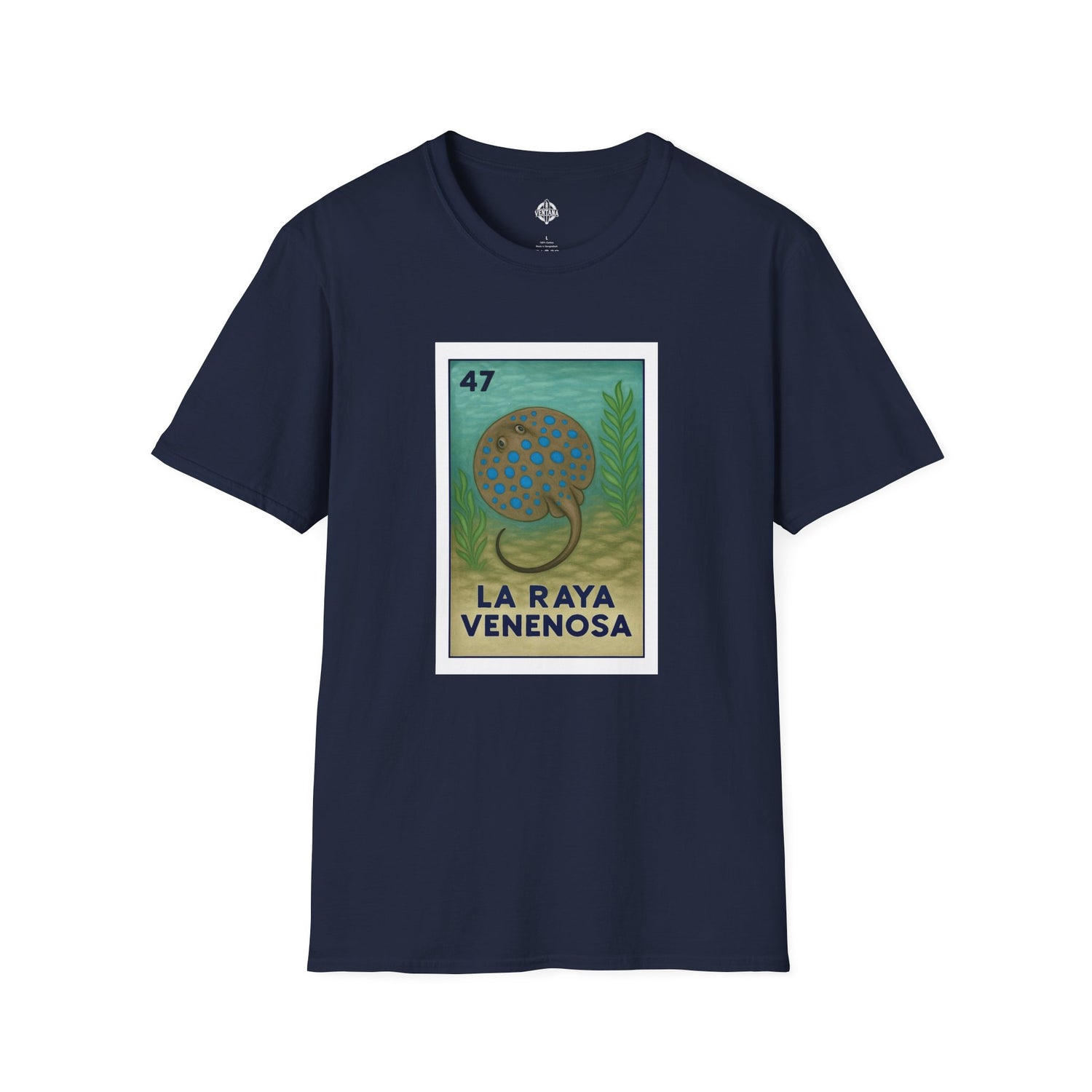 Stingray Lotería cotton t-shirt image 1