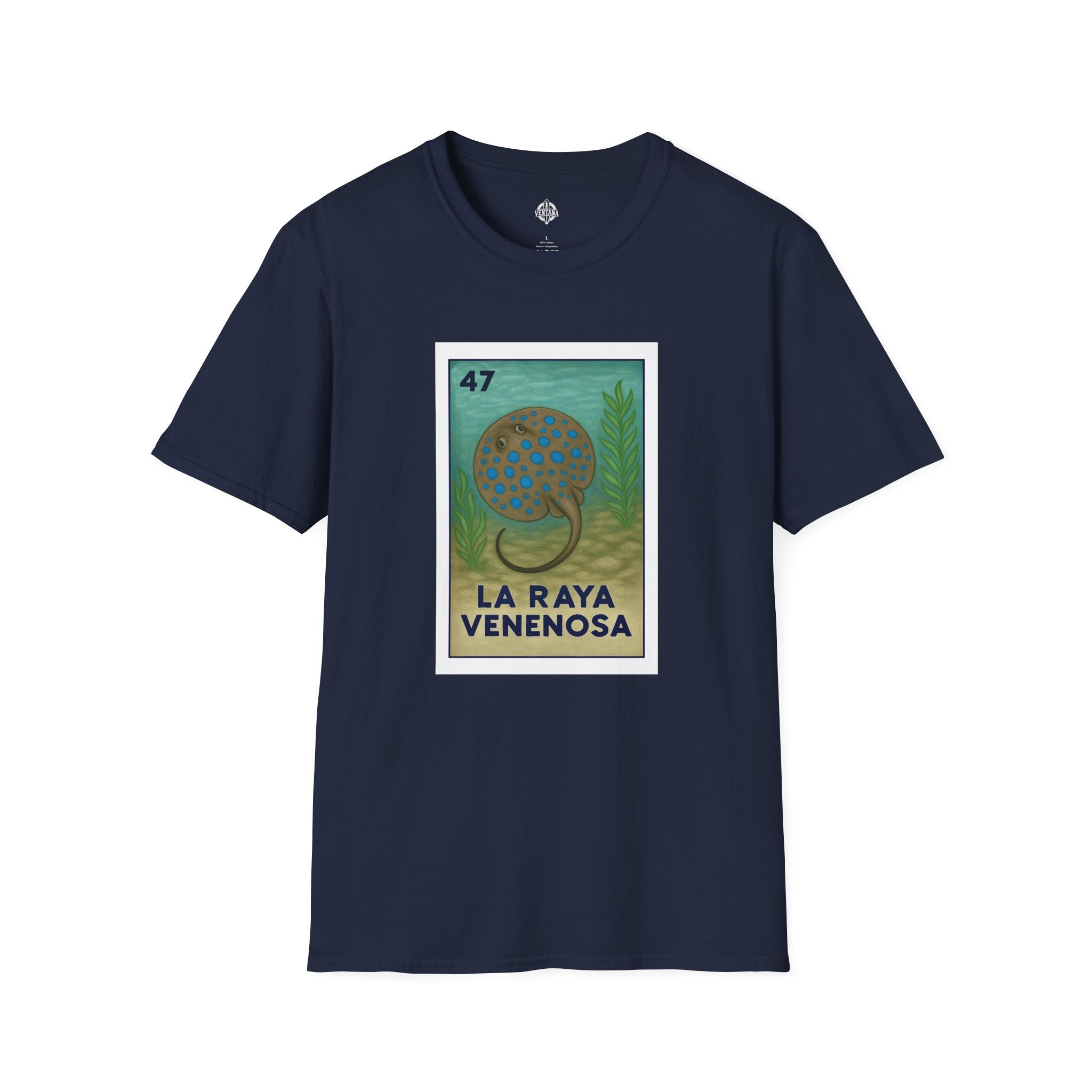 Stingray Lotería cotton t-shirt image 1