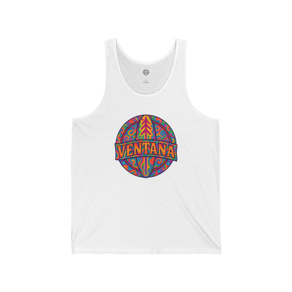 Ventana Psychedelic Treefish Logo jersey tank top image 5