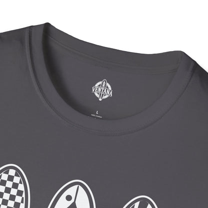 Ventana Three Board Unisex - Soft Style U.S. Cotton T-Shirt