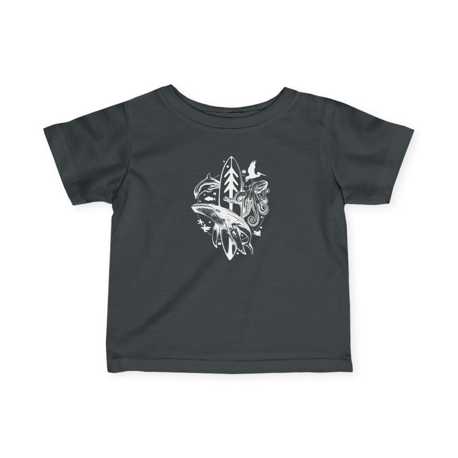 Ventana Monterey Bay by Thiago Bianchini infant cotton t-shirt image 10