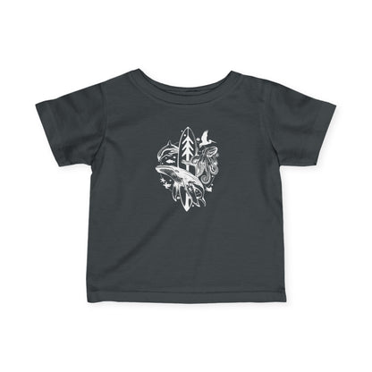 Ventana Monterey Bay by Thiago Bianchini infant cotton t-shirt image 10