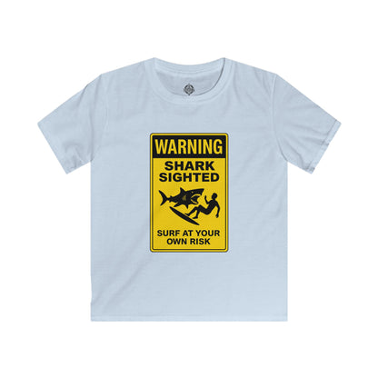 Shark Sighted kids soft style t-shirt image 2