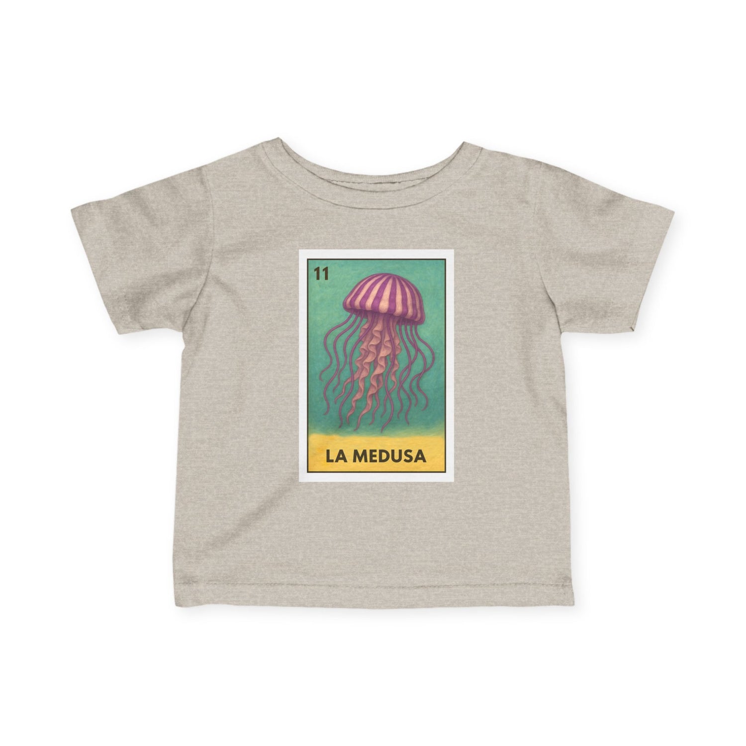 Sea Jelly Lotería infant cotton t-shirt image 4