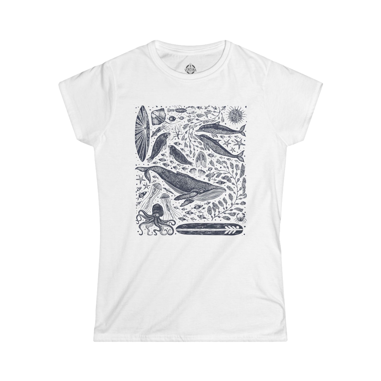 Ventana Marine Life by Lili Arnold women&