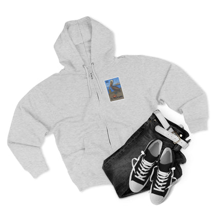 Pelican Lotería zip fleece hoodie image 8