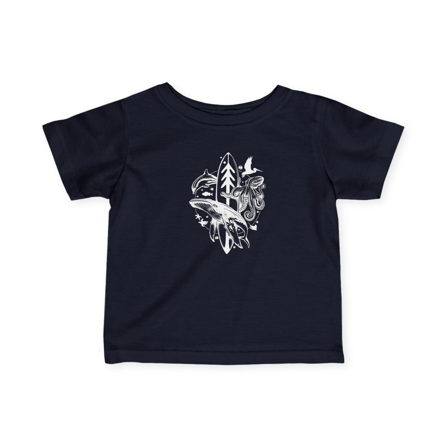 Ventana Monterey Bay by Thiago Bianchini infant cotton t-shirt image 13