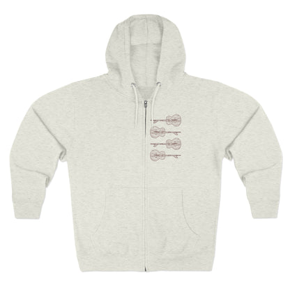 Ventana Santa Cruz Guitar Collab zip fleece hoodie image 2