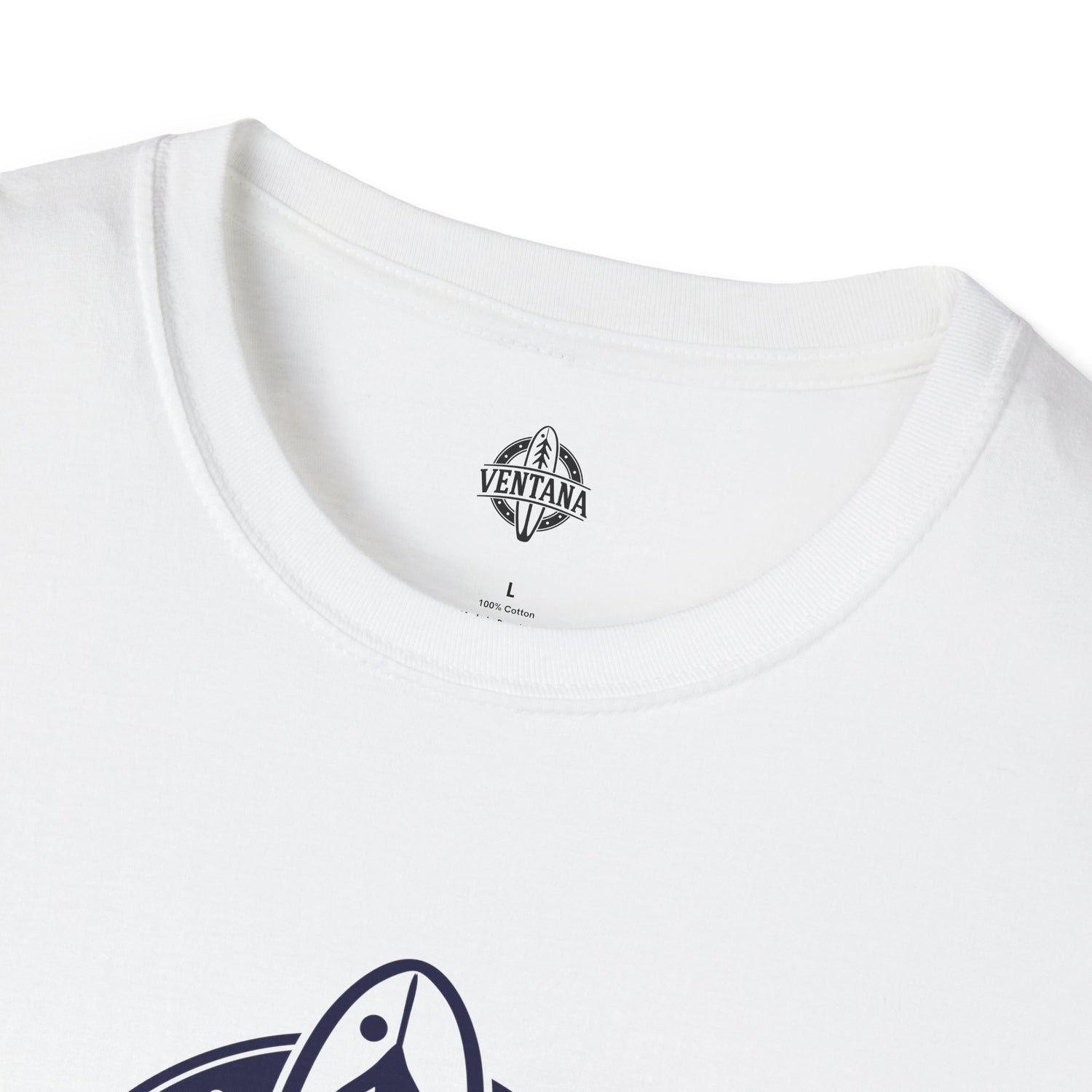 Ventana Treefish Logo Unisex - Soft Style U.S. Cotton T-Shirt