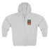 Crab Lotería zip fleece hoodie image 4