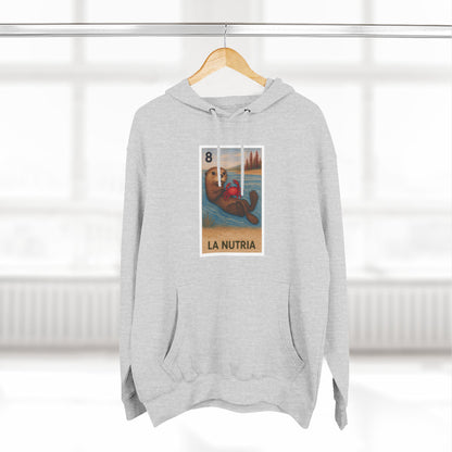 Sea Otter Lotería fleece hoodie image 19