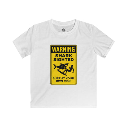 Shark Sighted kids soft style t-shirt image 4