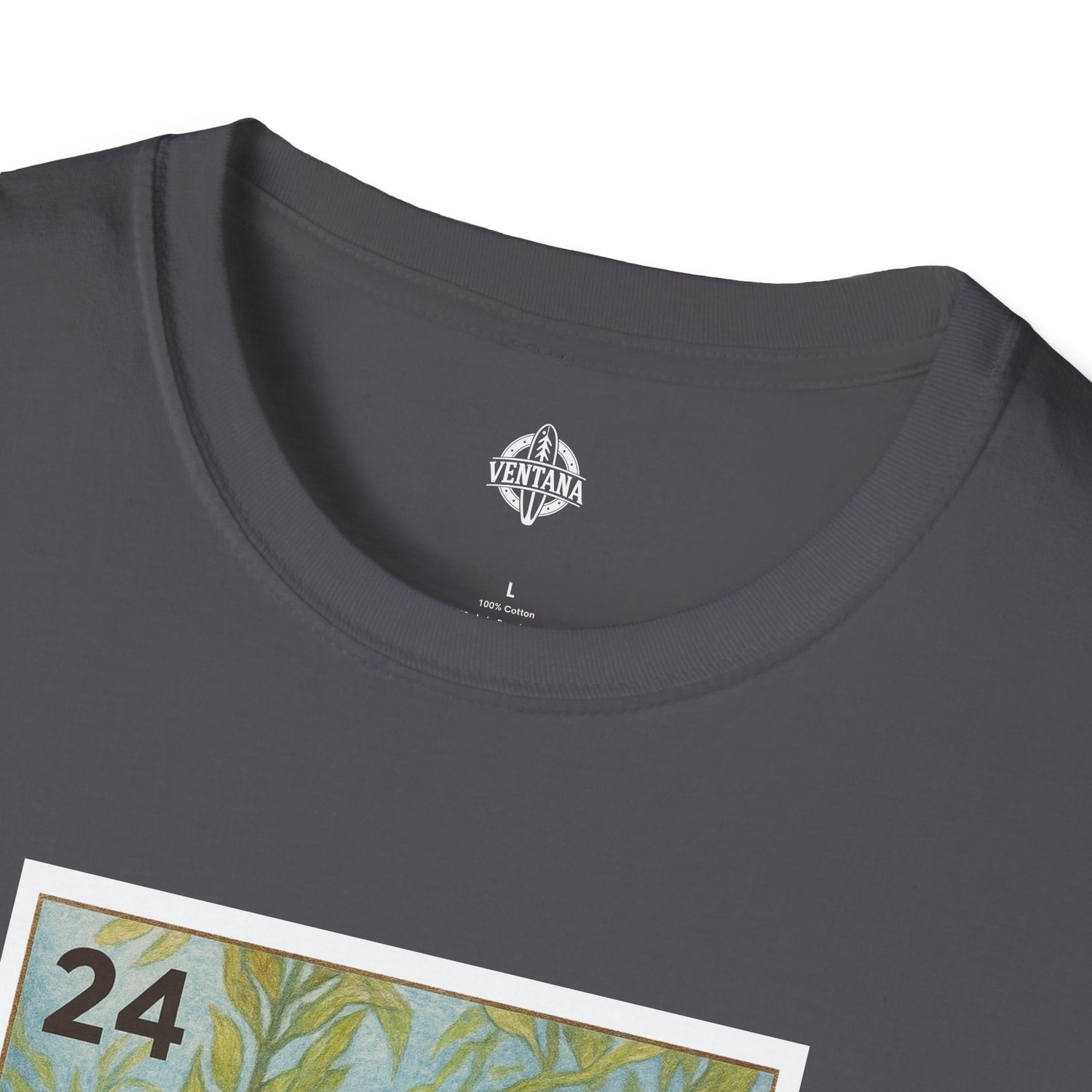 Kelp Forest Lotería Unisex - Soft Style U.S. Cotton T-Shirt (El Bosque de Algas)