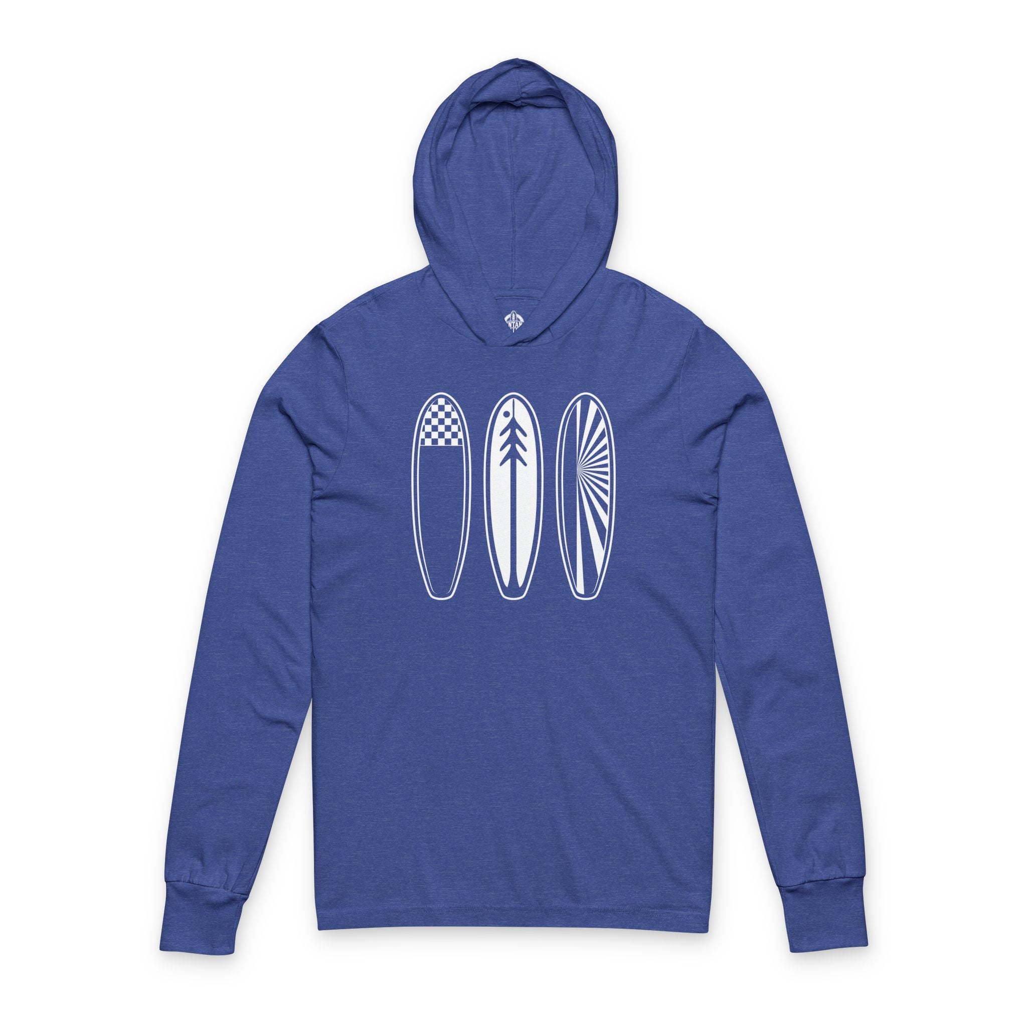 Ventana Three Board cotton hooded long sleeve t-shirt image 6