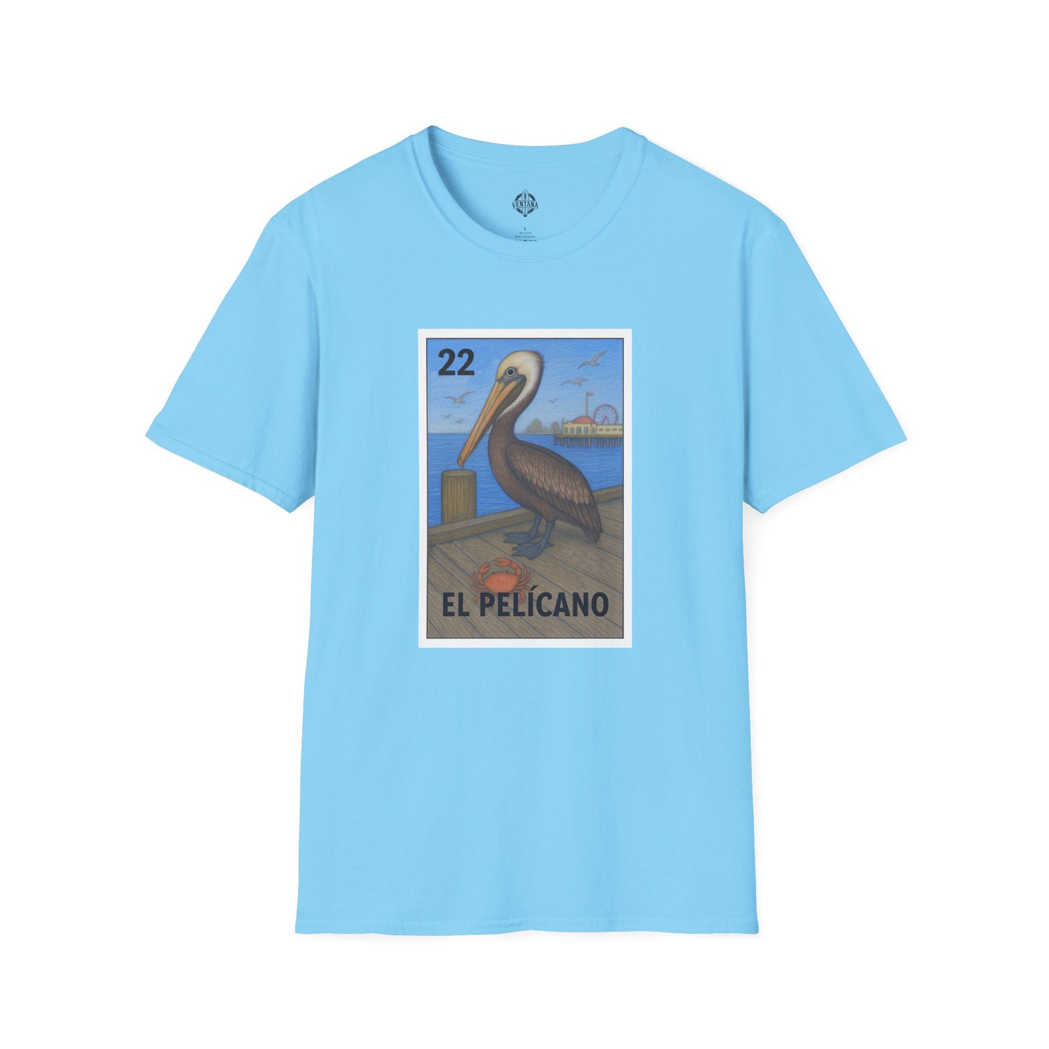 Pelican Lotería cotton t-shirt image 10