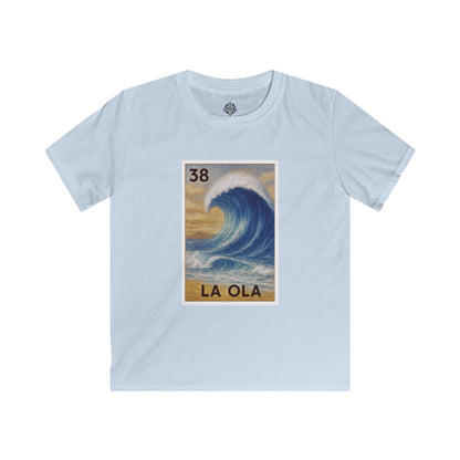 Wave Lotería kids soft style t-shirt image 2