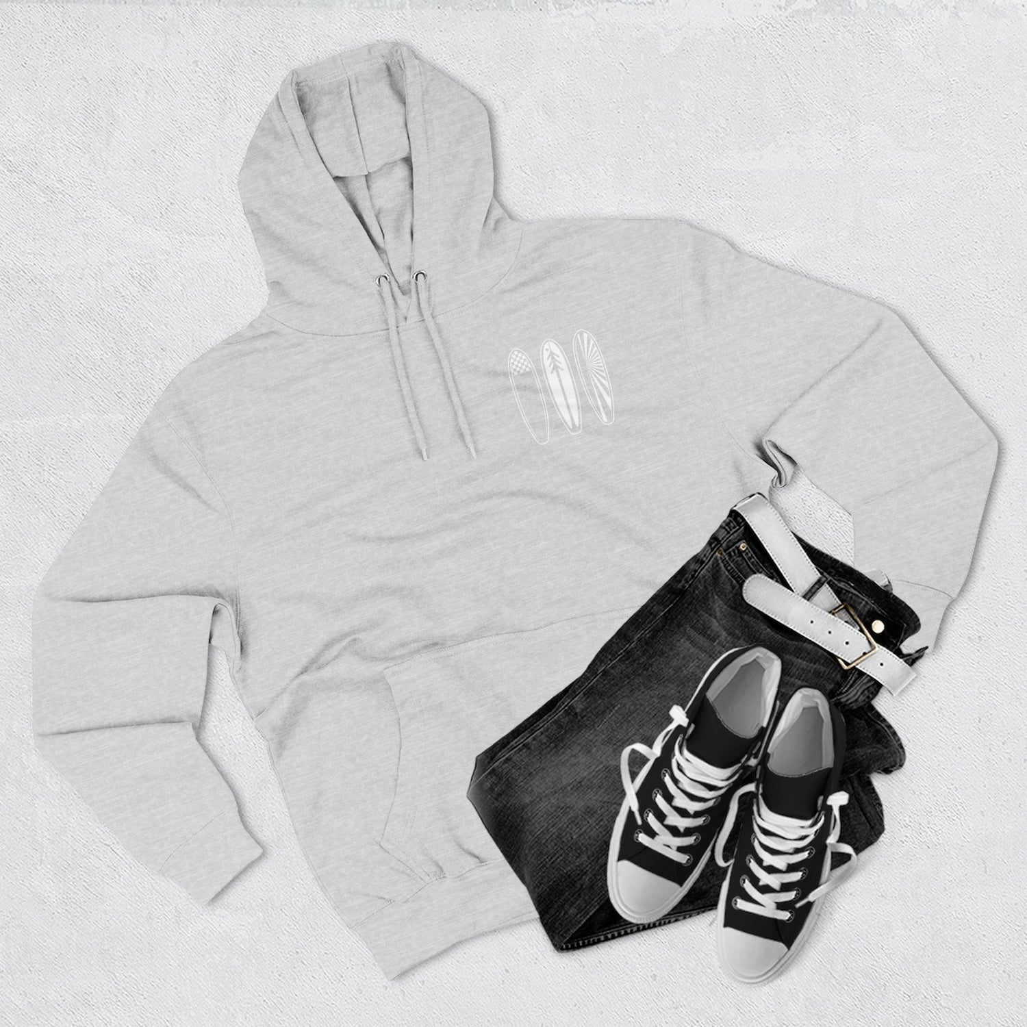 Ventana Three Board Fleece Hoodie