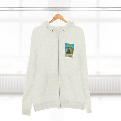 Elephant Seal Lotería Zip Hoodie