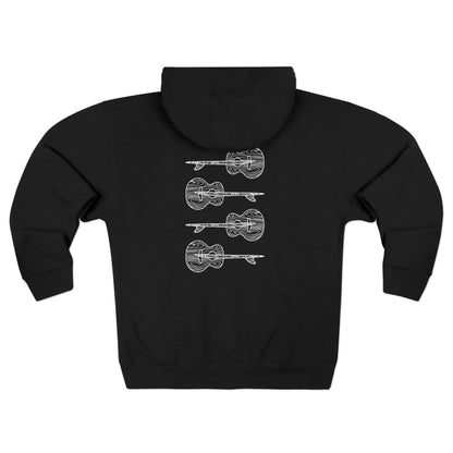 Ventana Santa Cruz Guitar Collab zip fleece hoodie image 17
