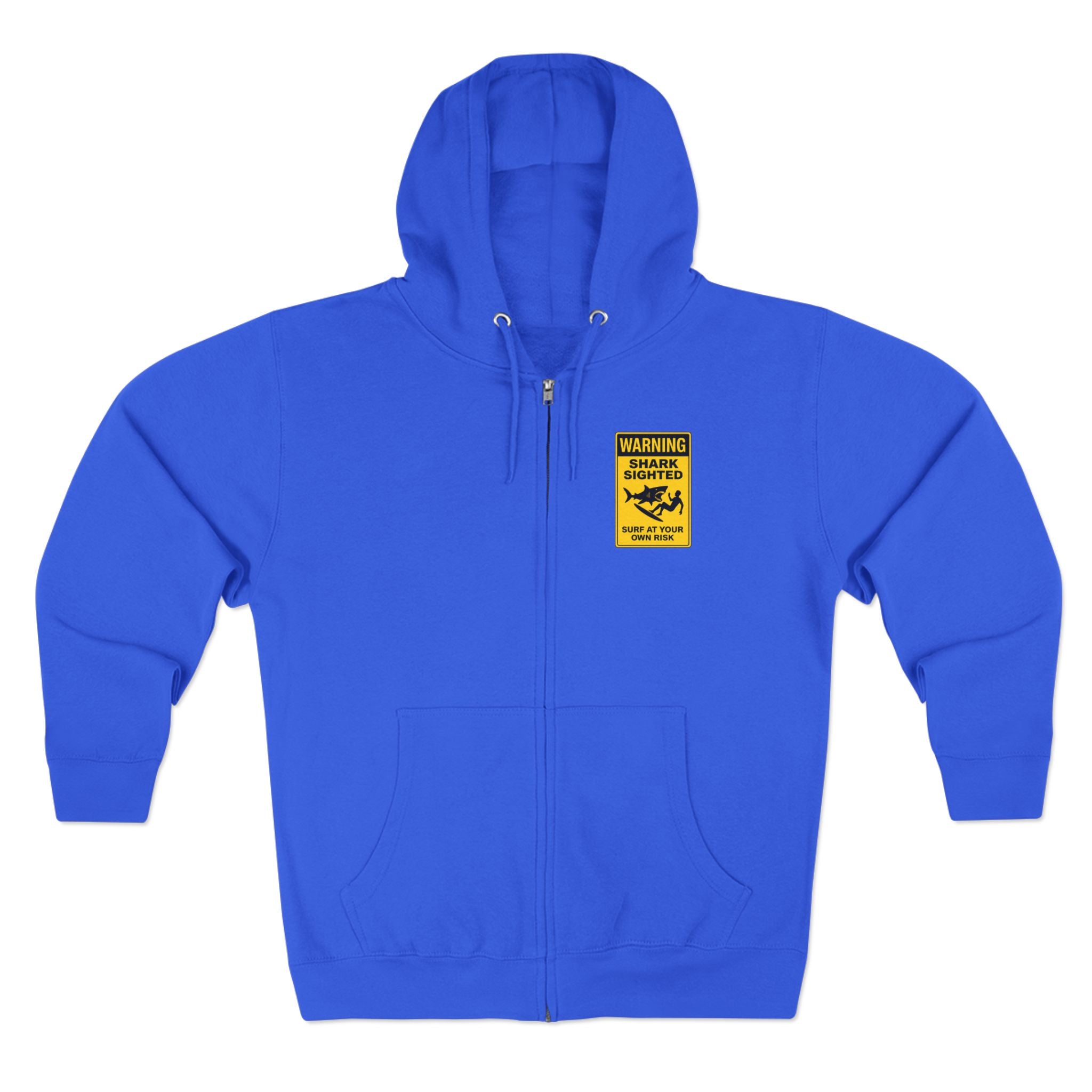 Shark Sighted zip fleece hoodie image 6