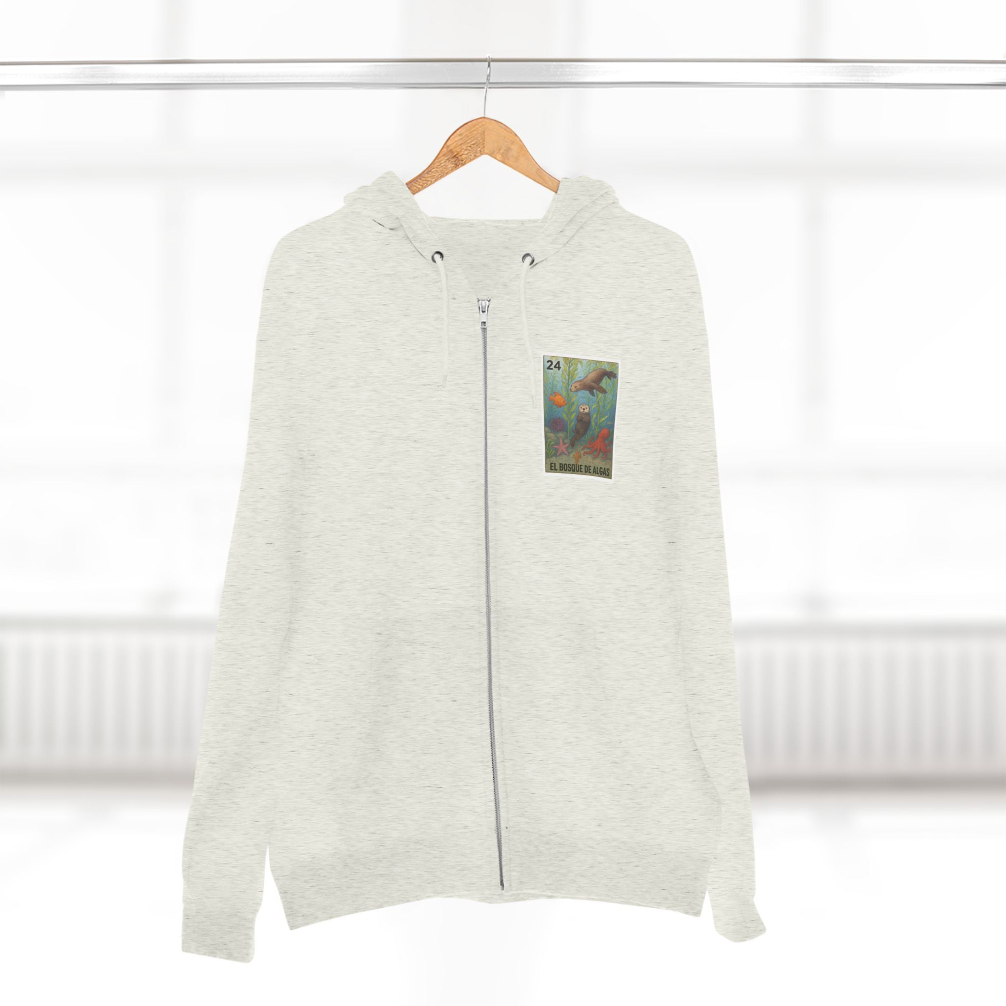 Kelp Forest Lotería Zip Hoodie