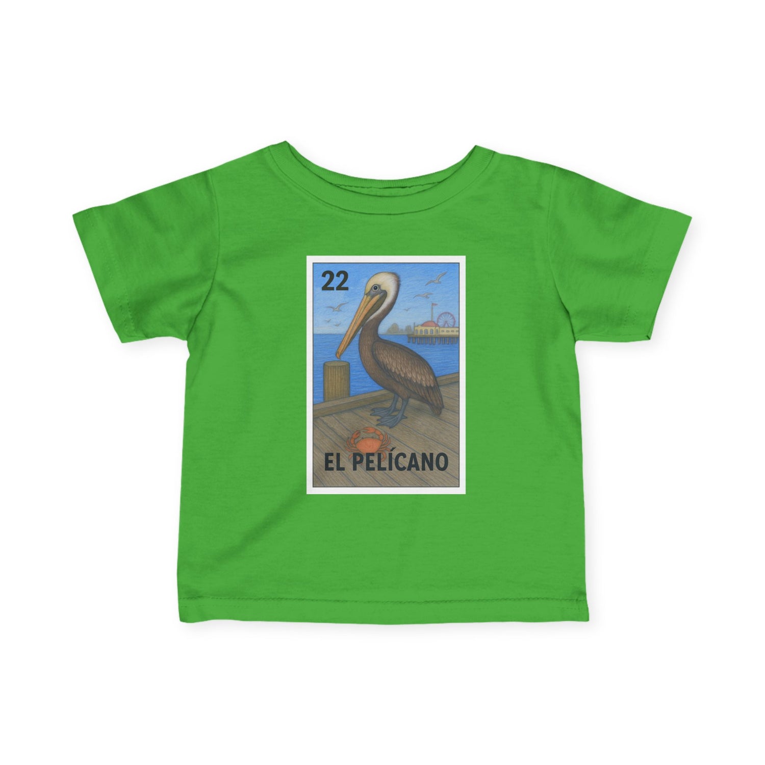 Pelican Loteria infant cotton t-shirt product image 8