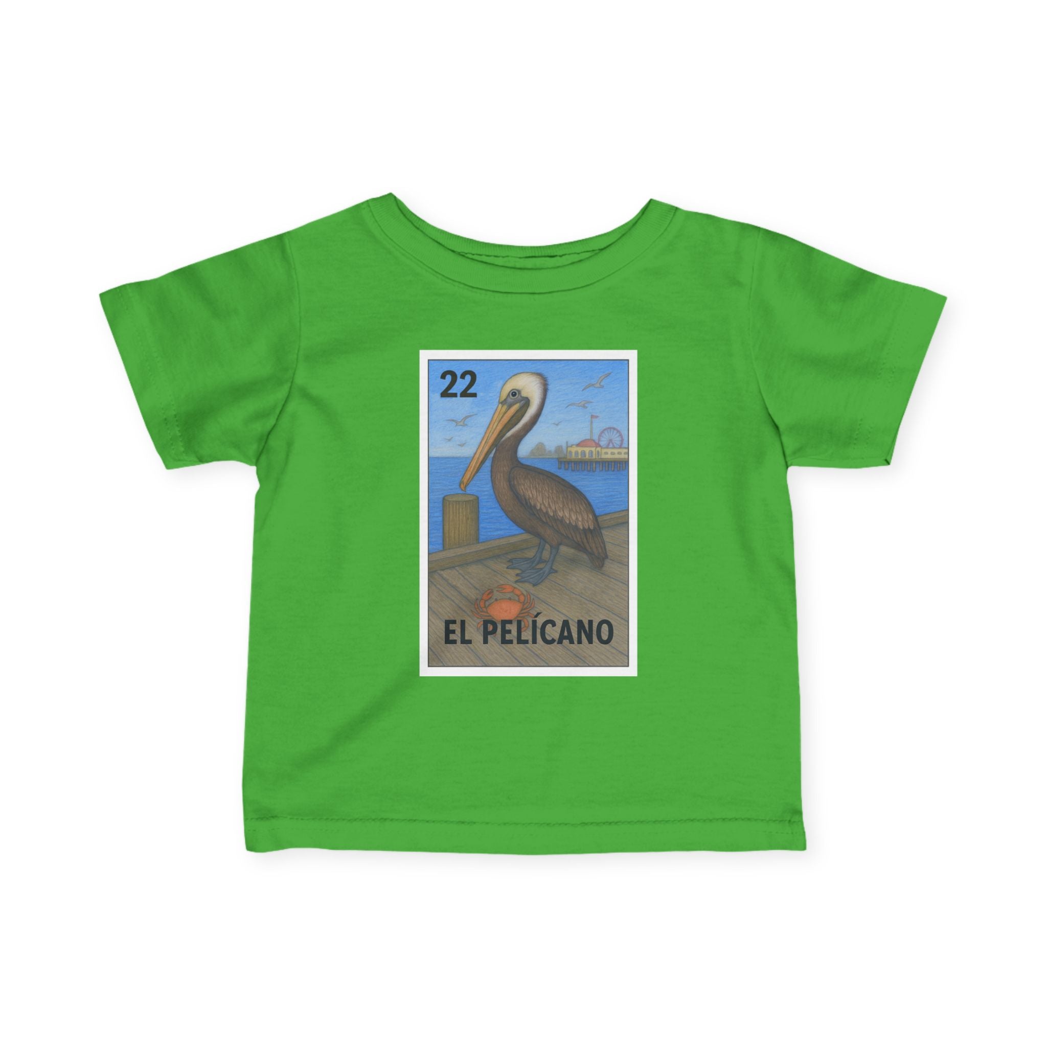 Pelican Loteria infant cotton t-shirt product image 8