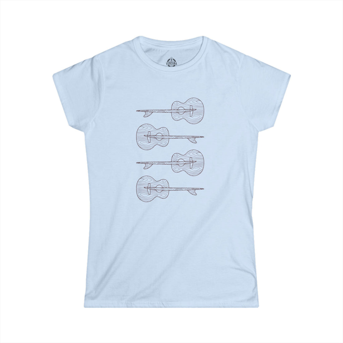 Ventana Santa Cruz Guitar Collab women&